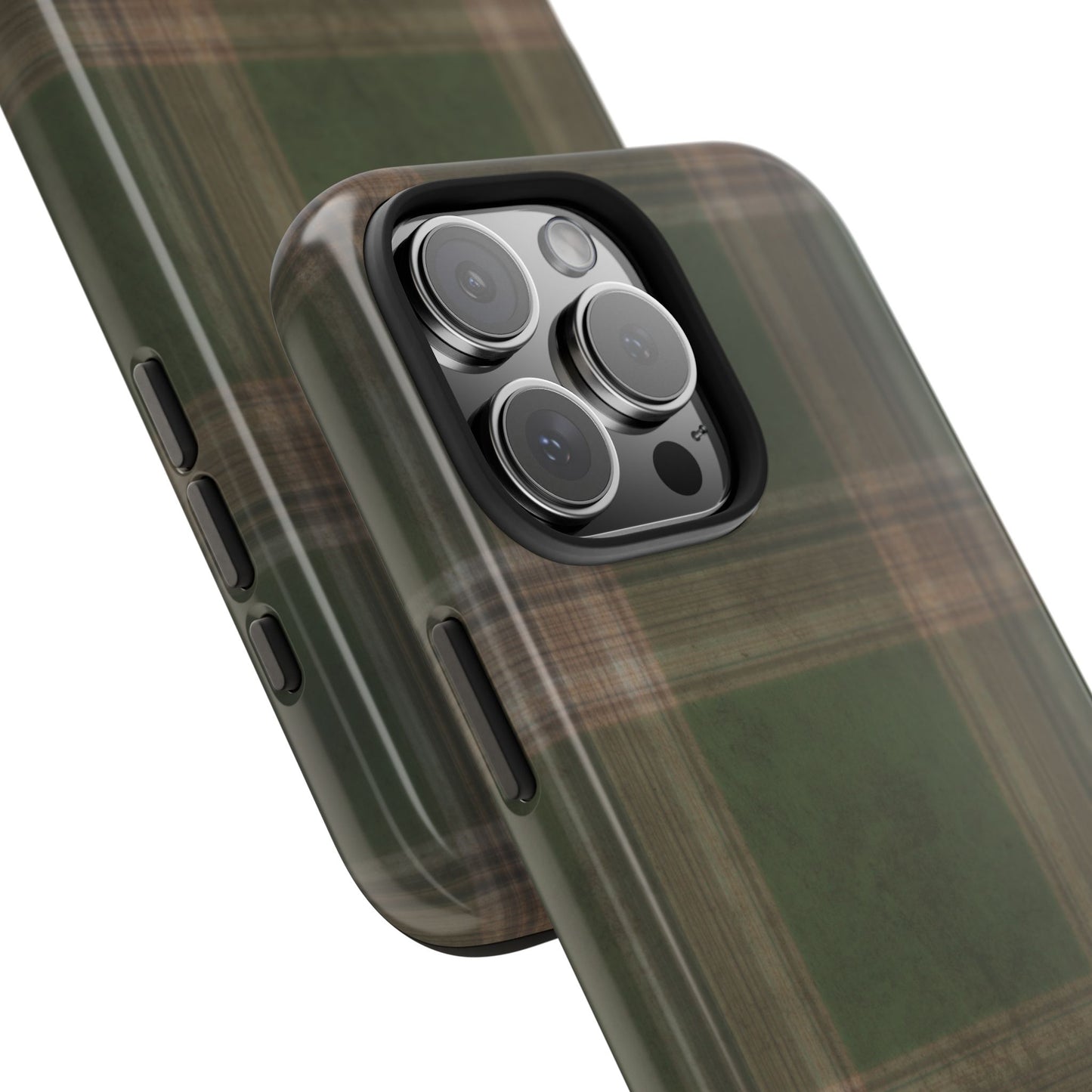 Mossy Plaid Phone Case