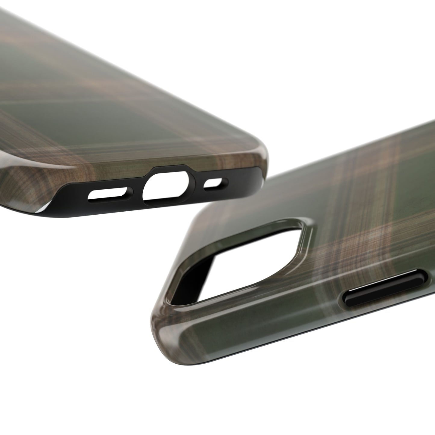 Mossy Plaid Phone Case