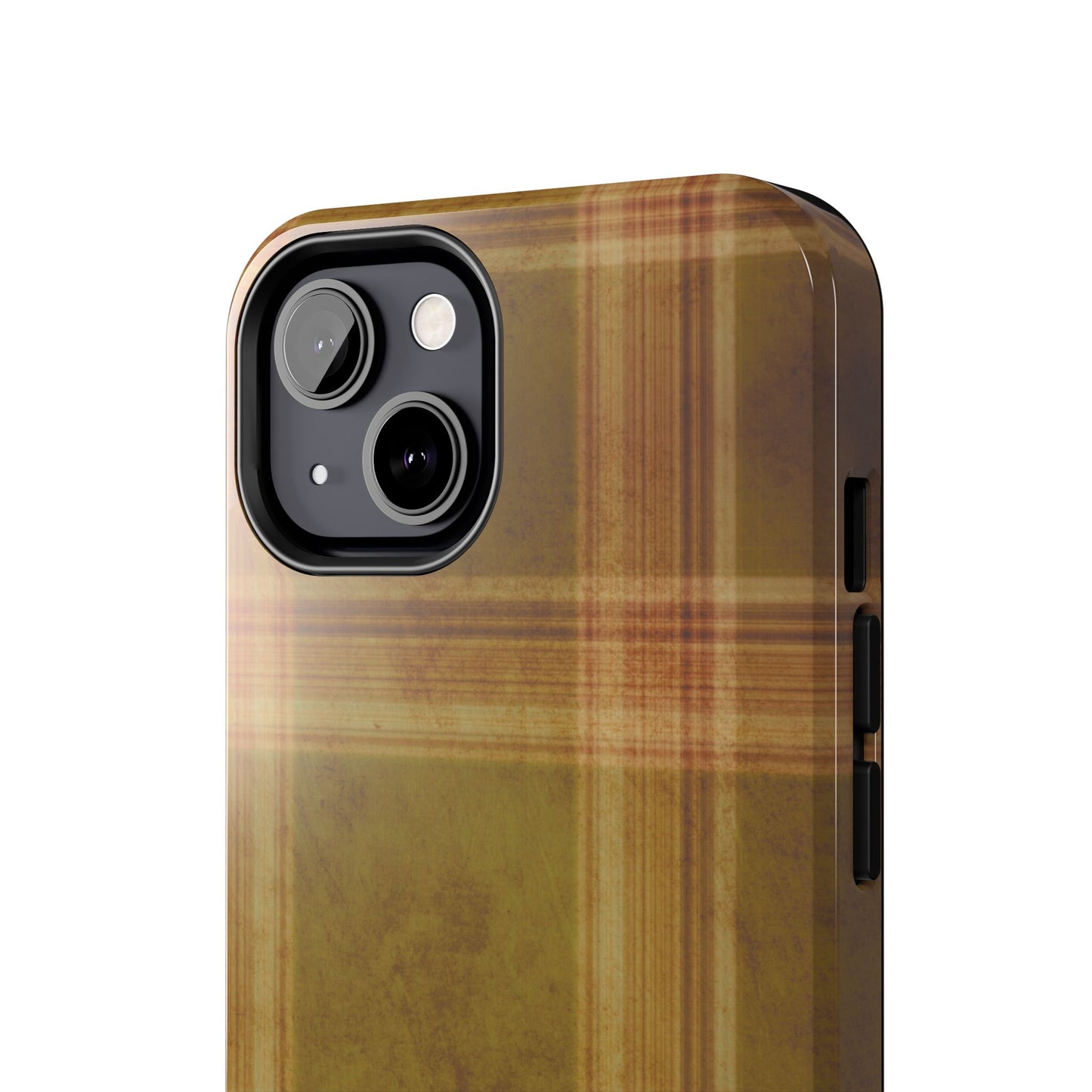 Amber Plaid Phone Case