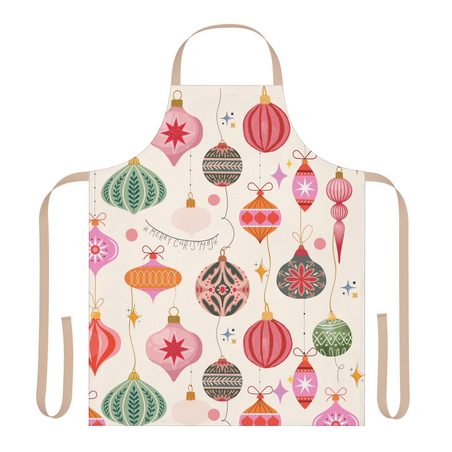 Mid Century Ornament Apron