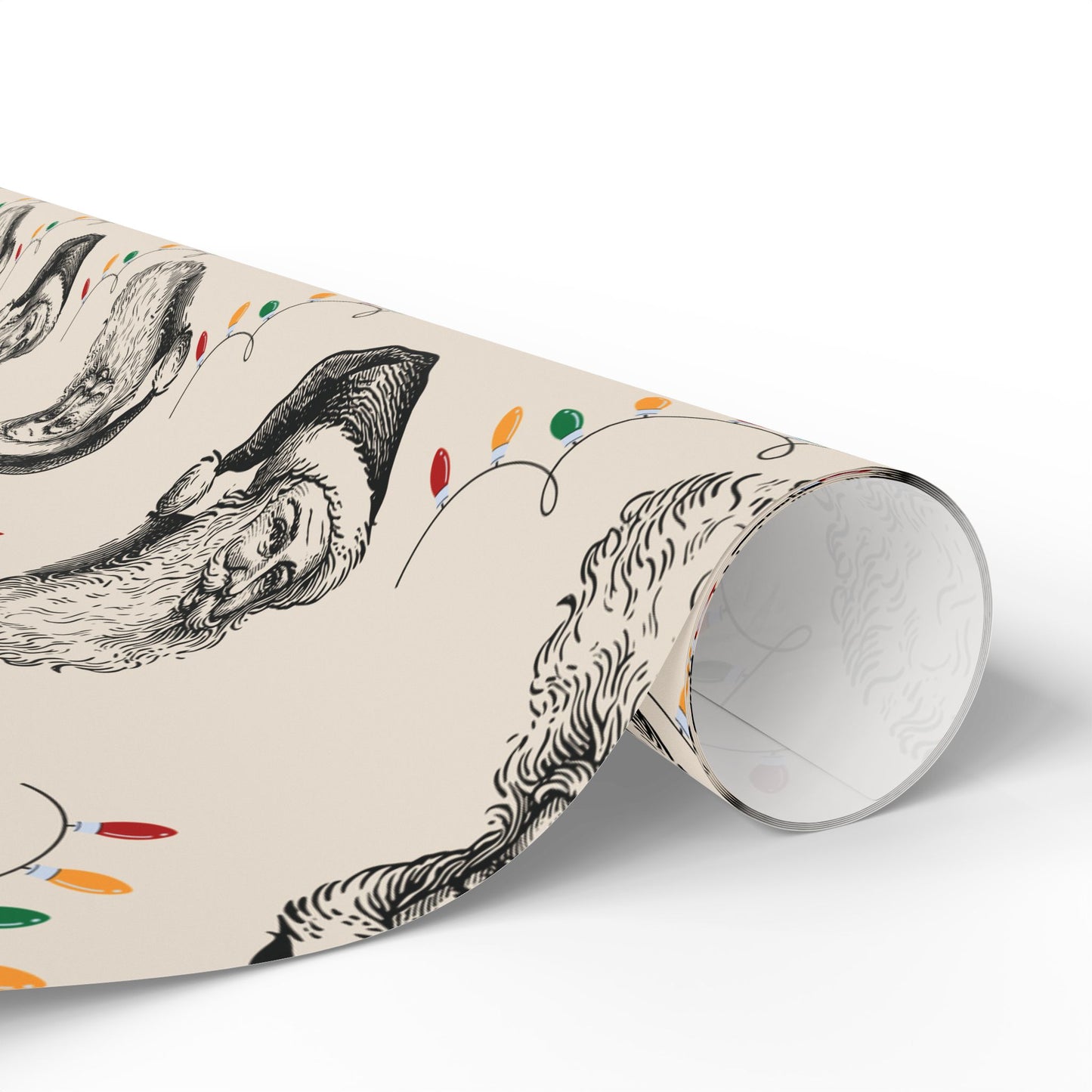 Vintage Santa Wrapping Paper