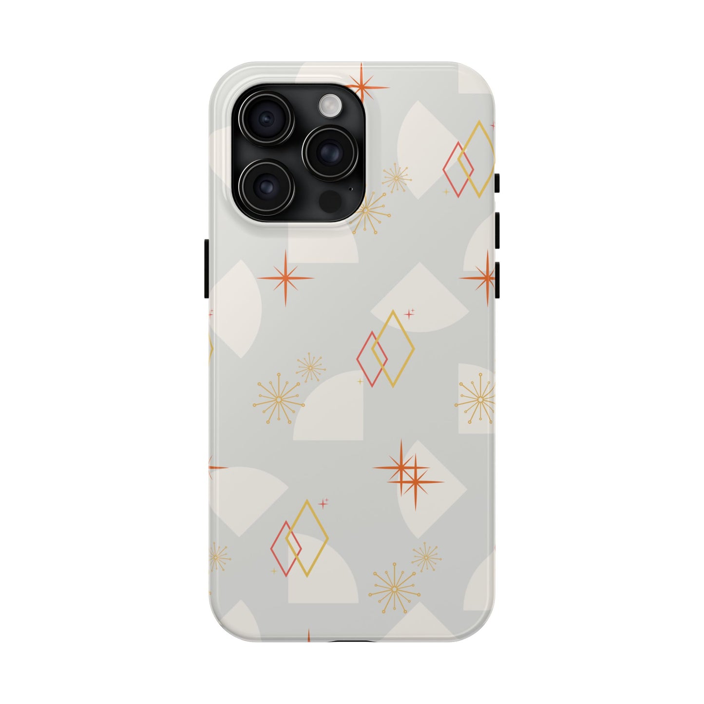 Mid Century Powder Blue Phone Case