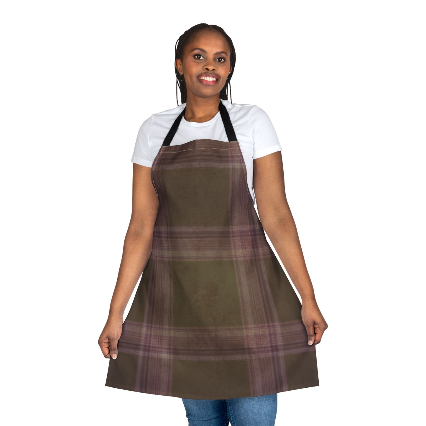 Posie Plaid Apron