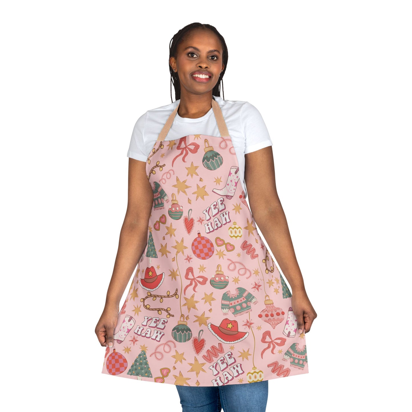Pink Howdy Apron