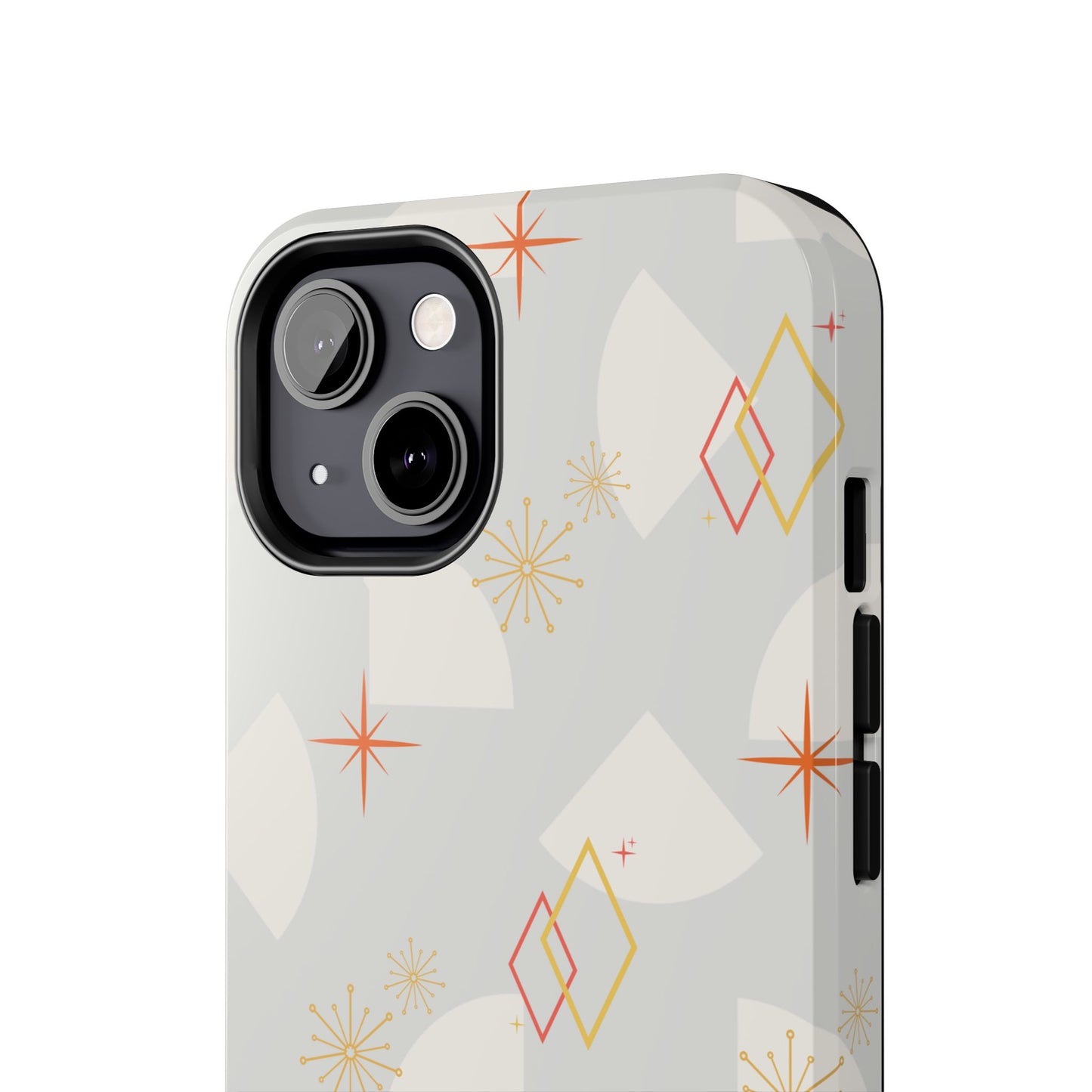 Mid Century Powder Blue Phone Case