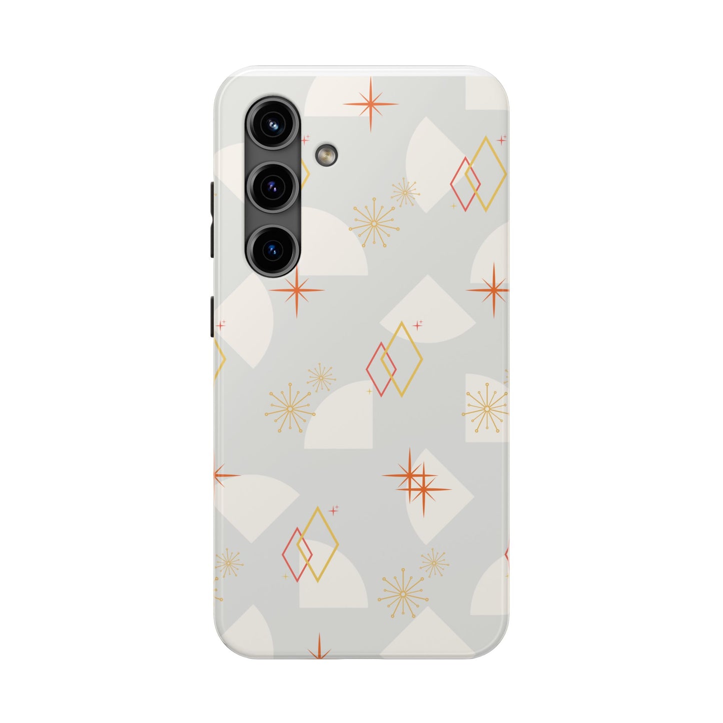 Mid Century Powder Blue Phone Case