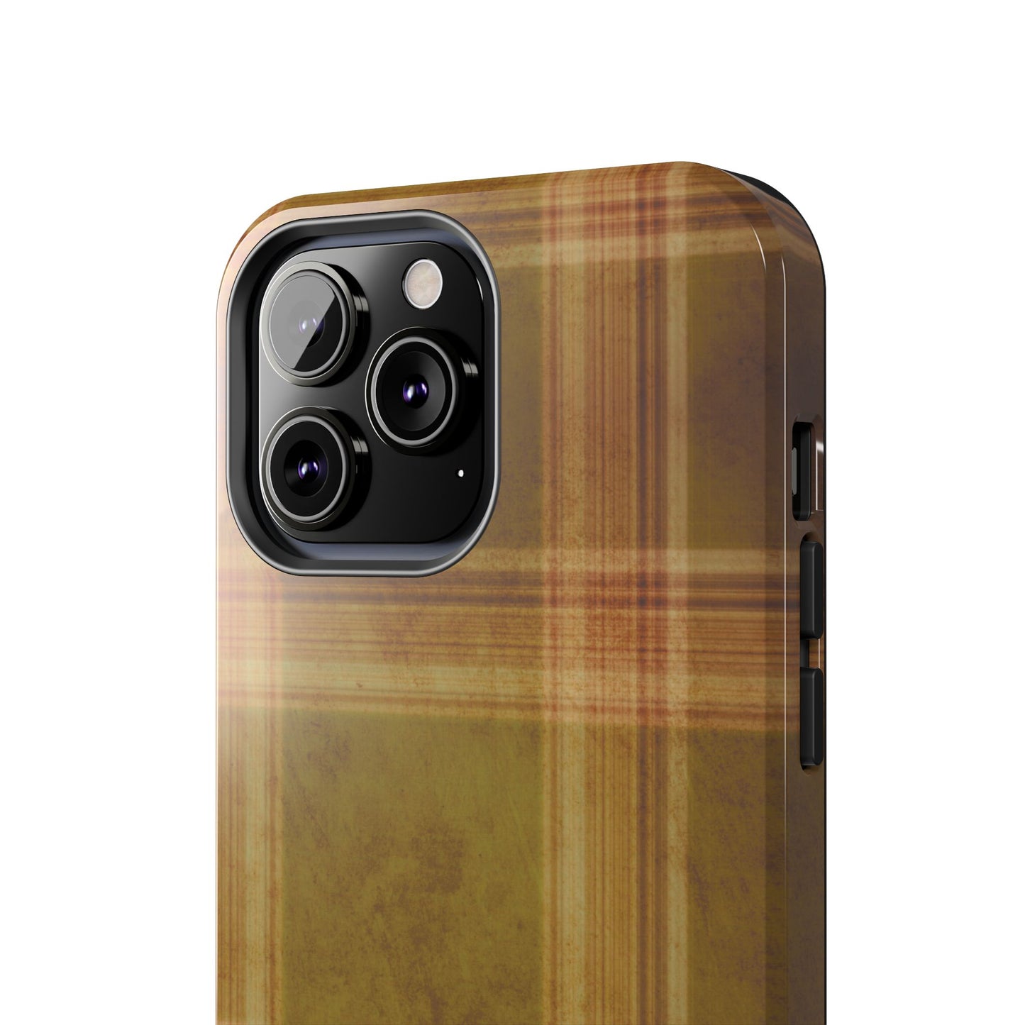 Amber Plaid Phone Case