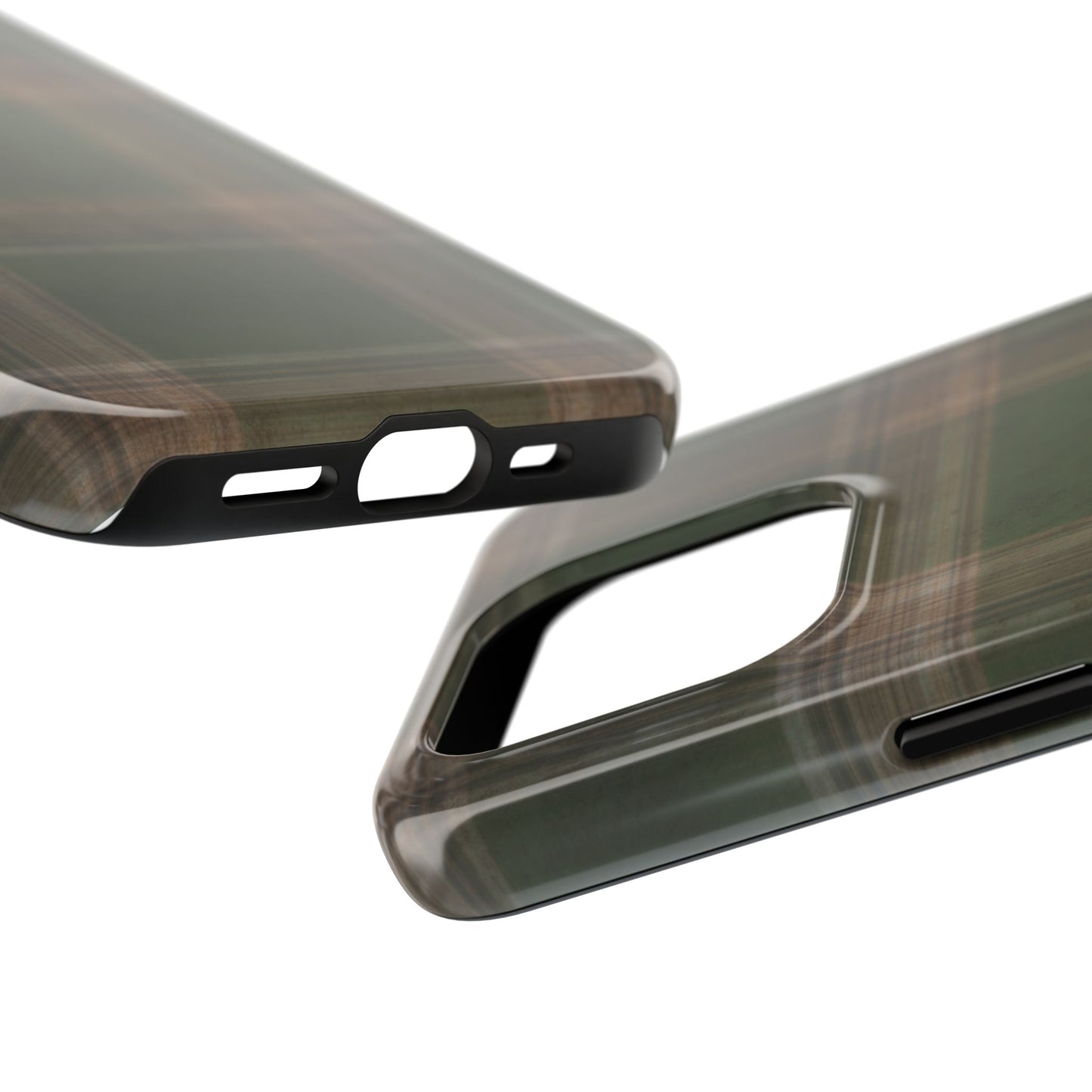 Mossy Plaid Phone Case