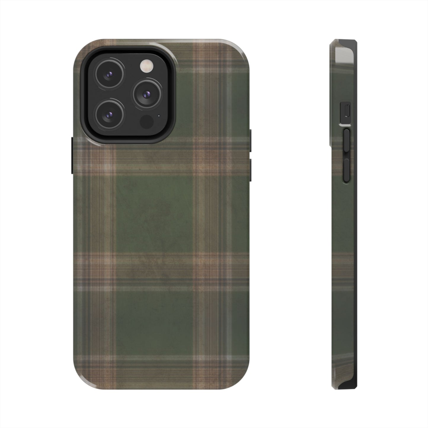 Mossy Plaid Phone Case