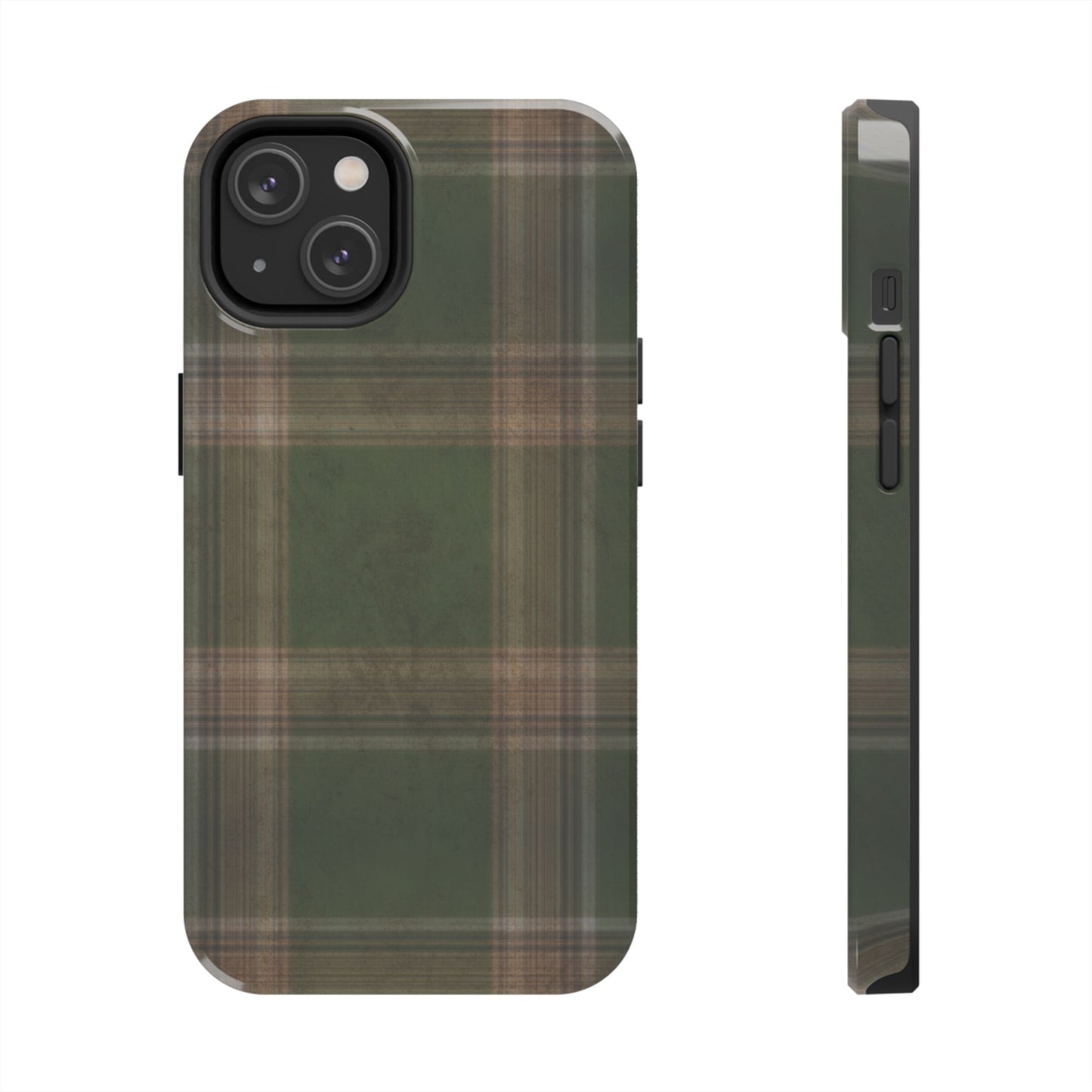 Mossy Plaid Phone Case