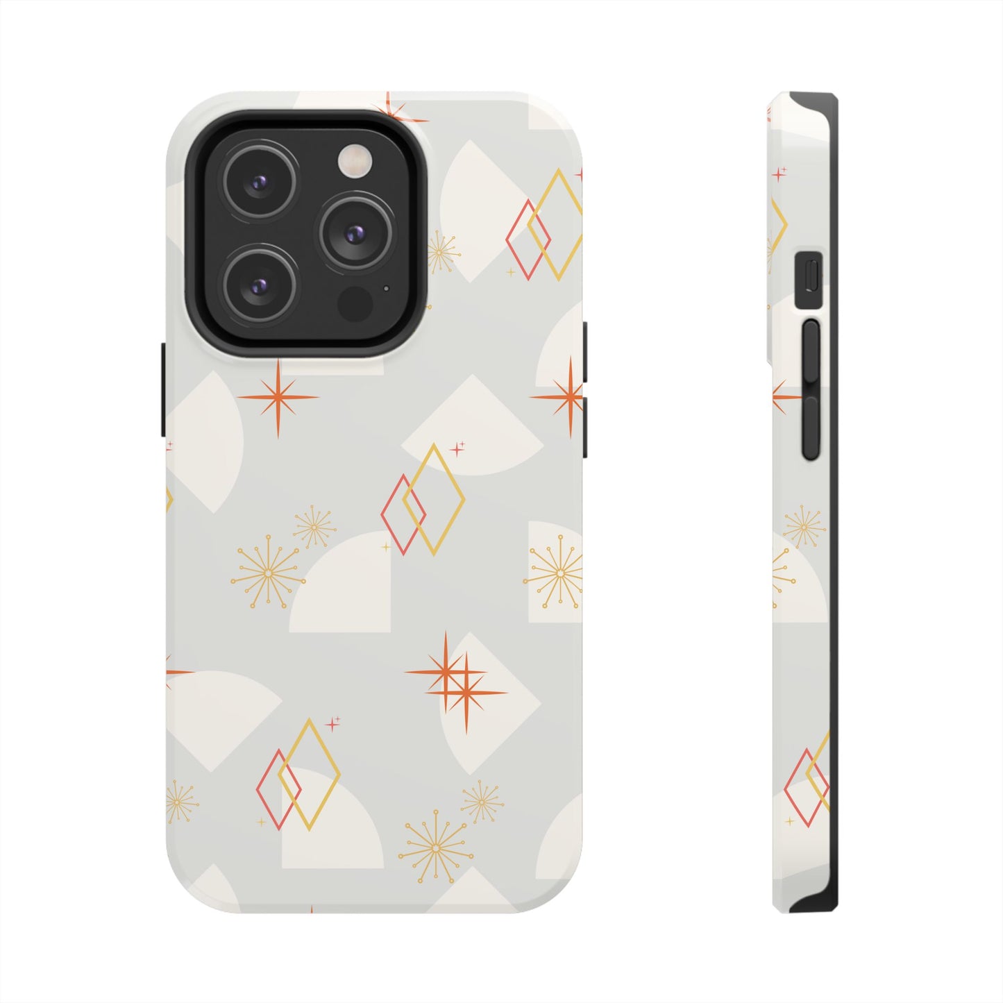 Mid Century Powder Blue Phone Case