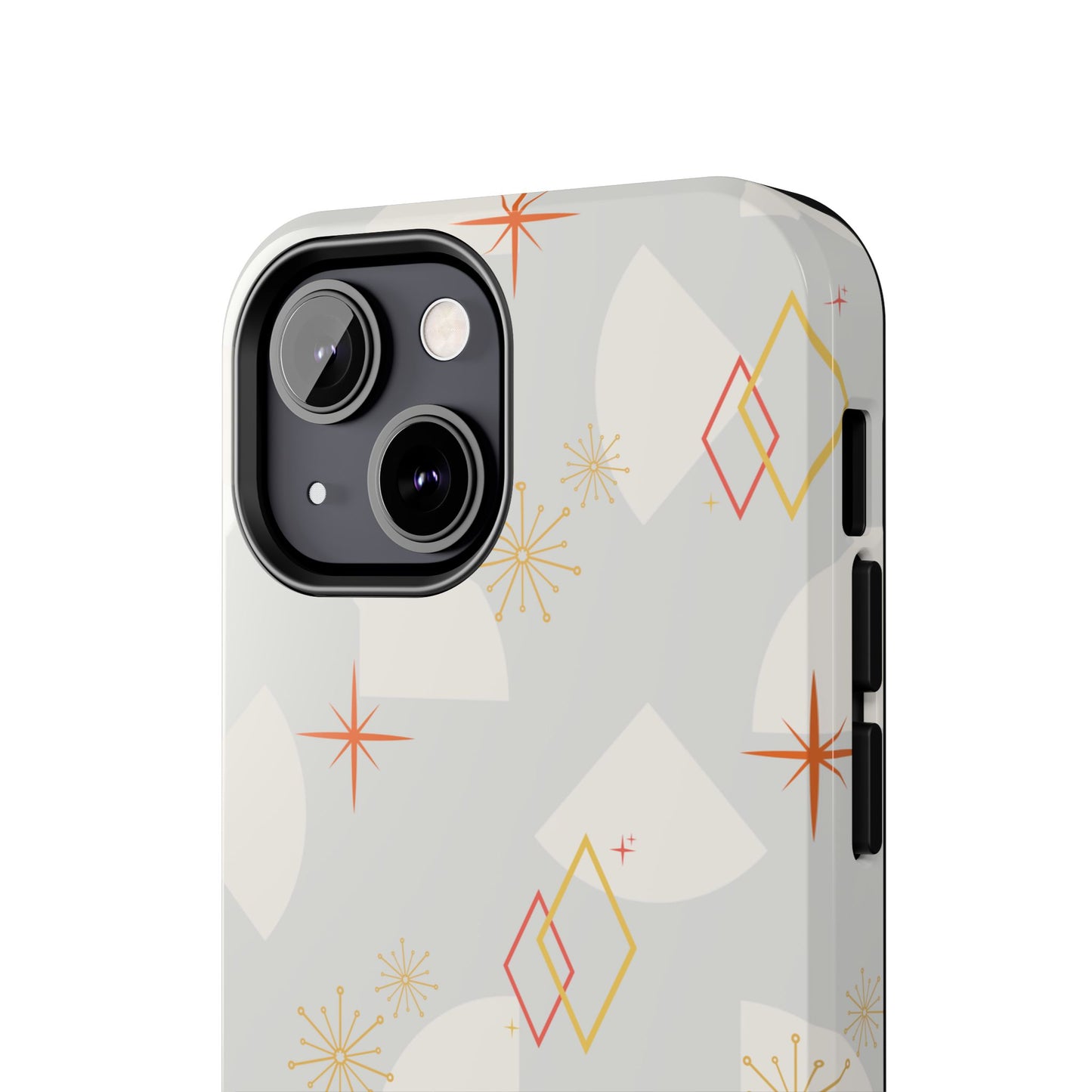 Mid Century Powder Blue Phone Case