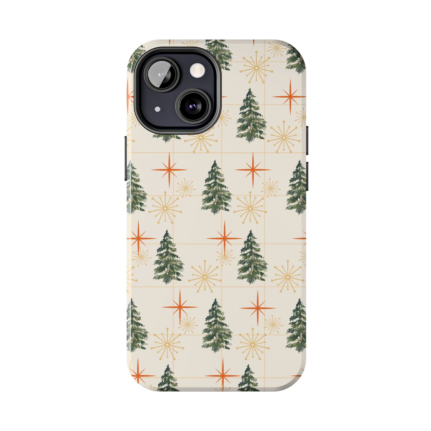 Mid Century Tree Phone Case