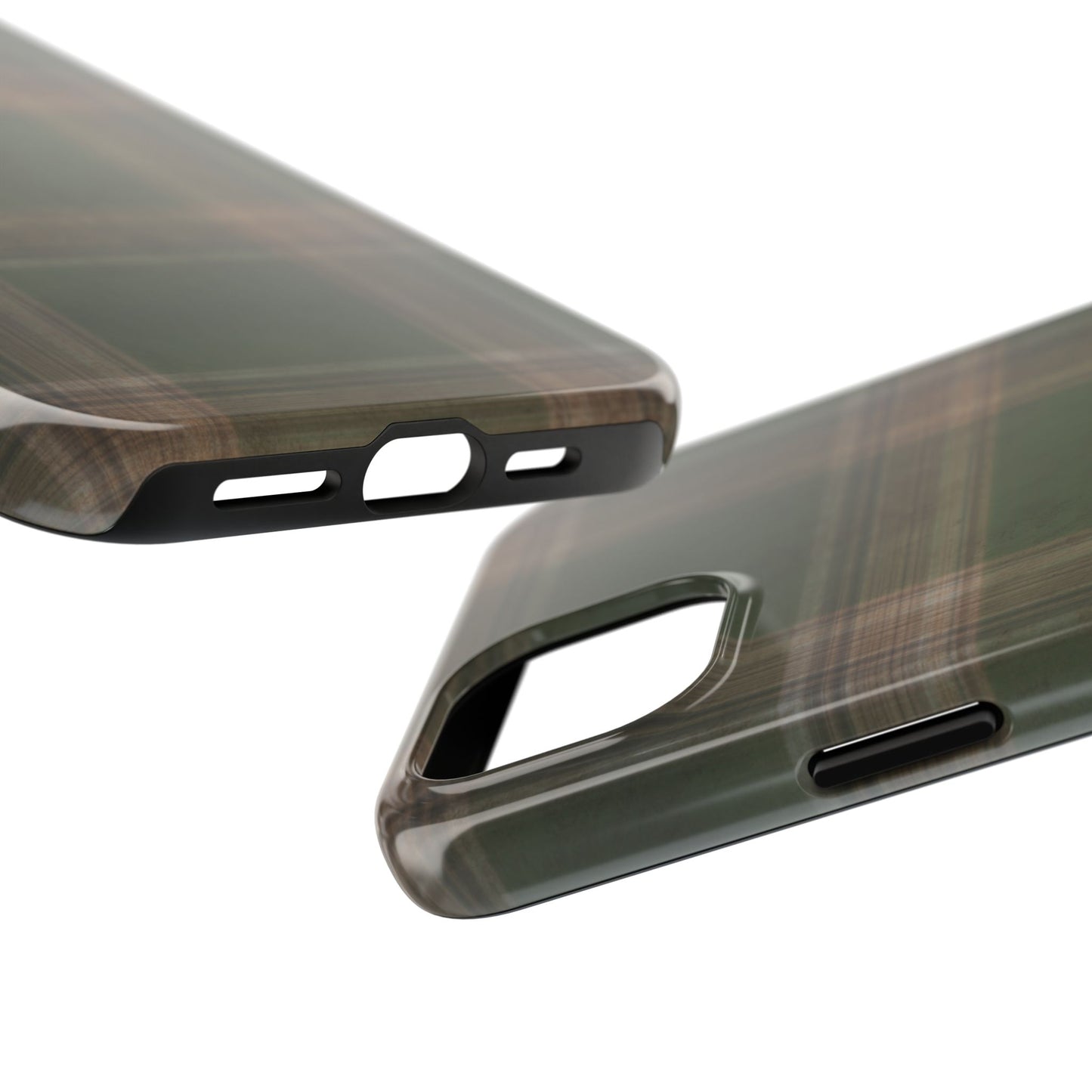 Mossy Plaid Phone Case