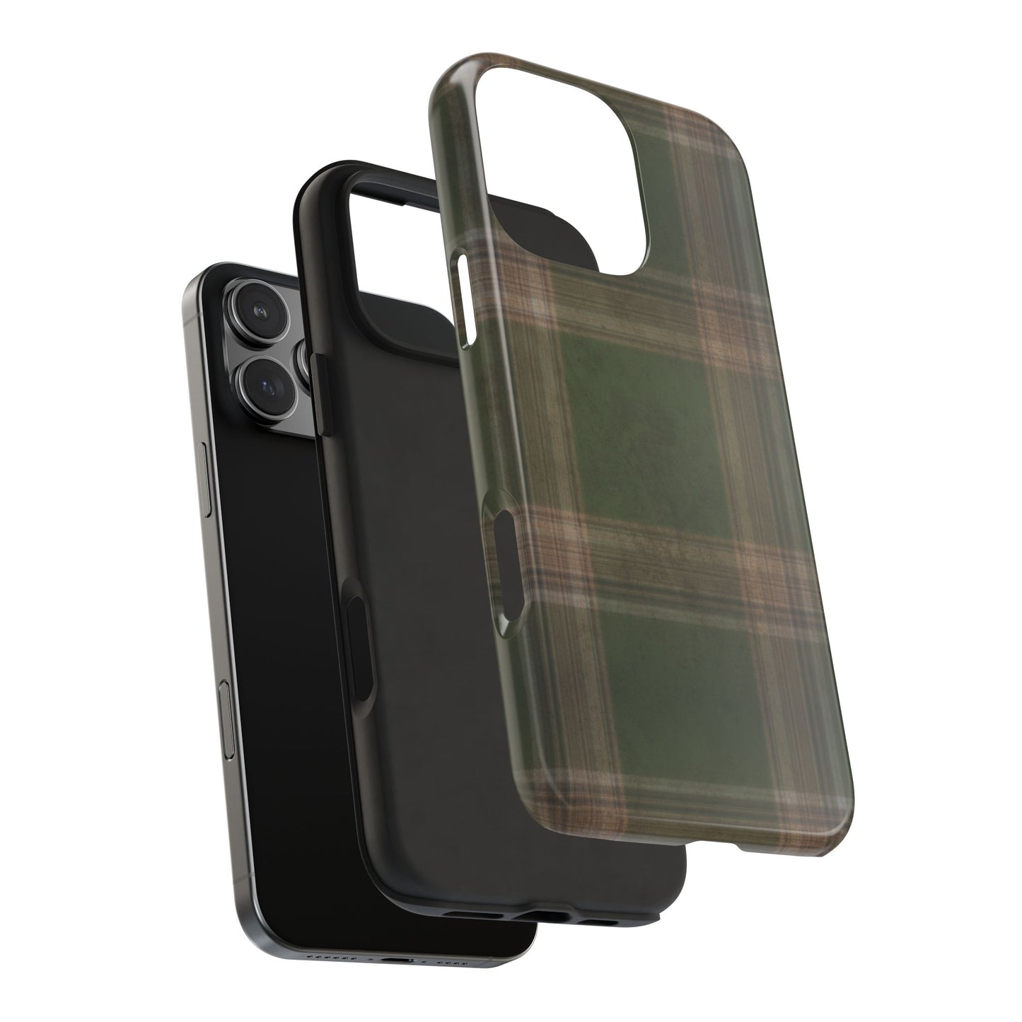 Mossy Plaid Phone Case