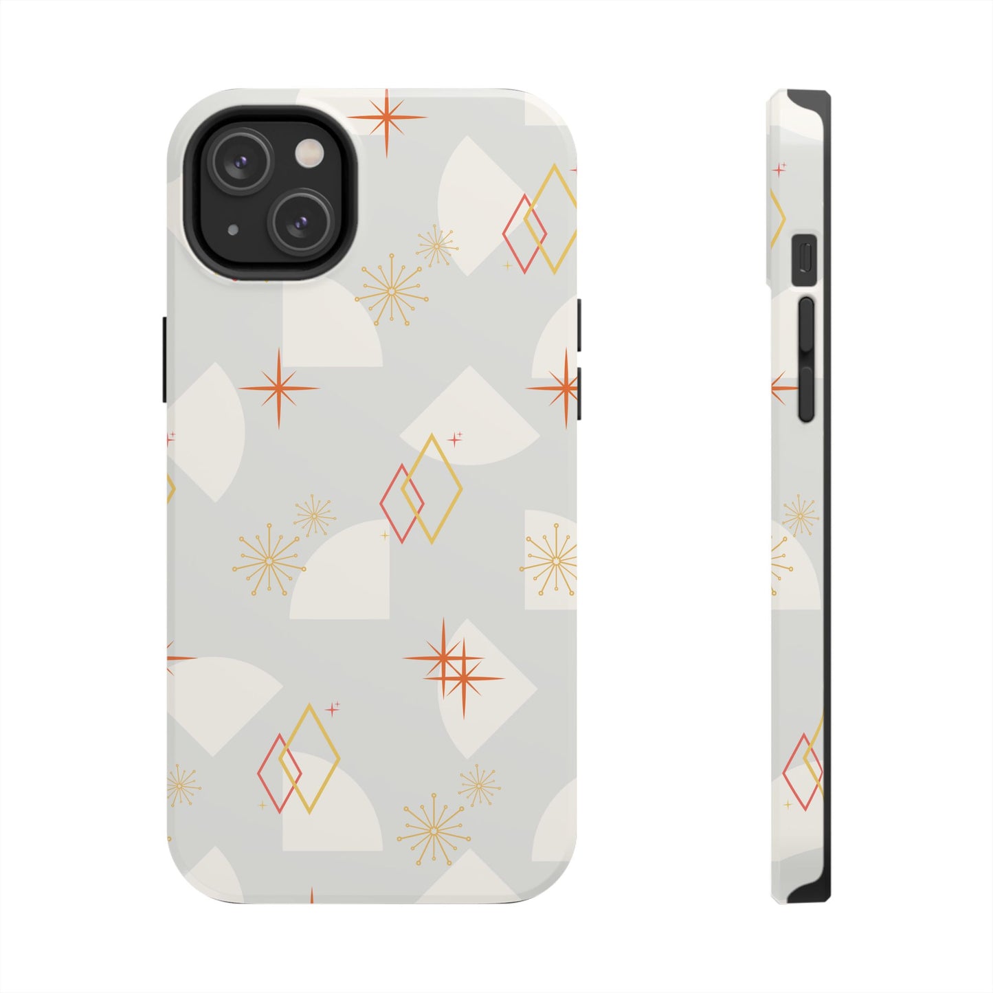 Mid Century Powder Blue Phone Case