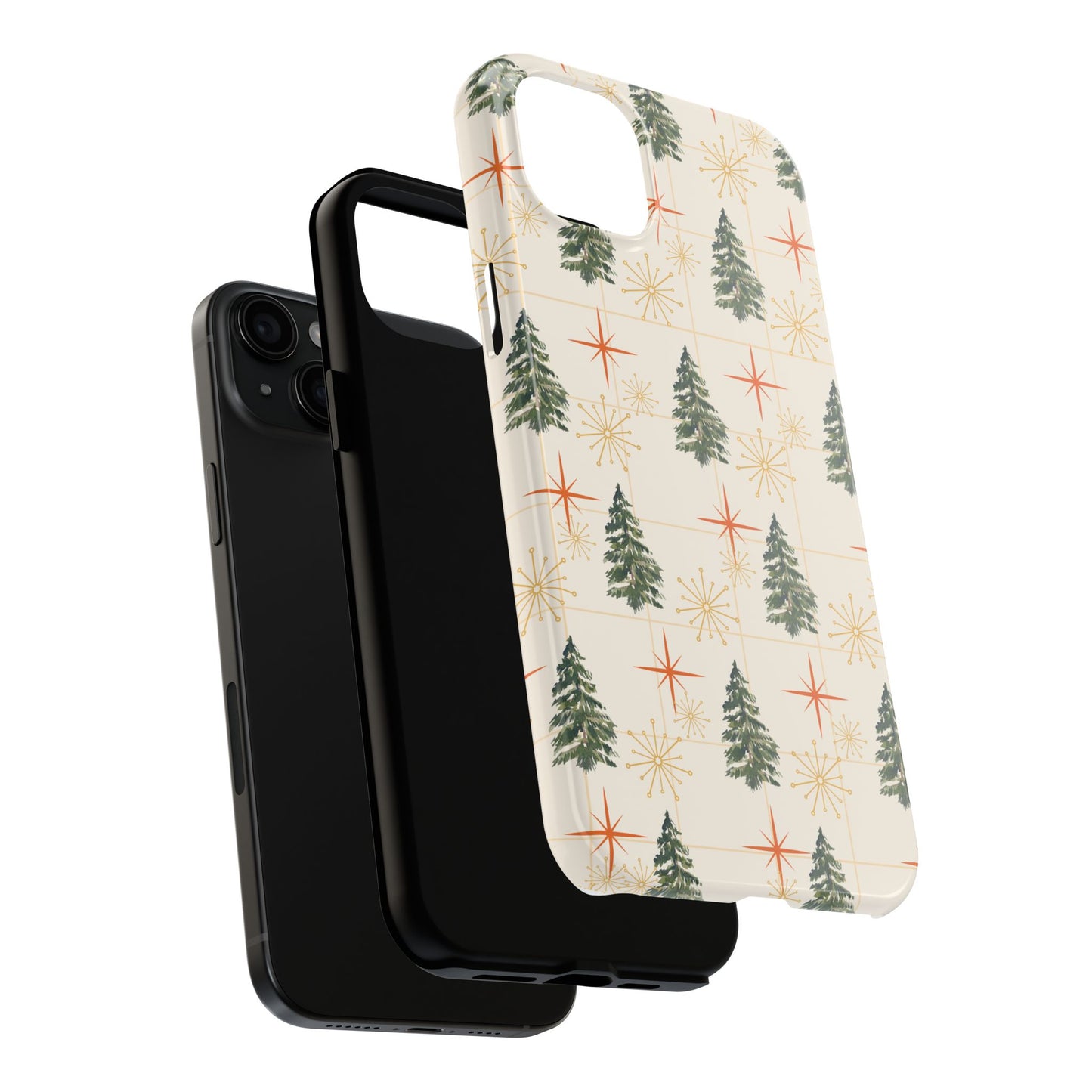 Mid Century Tree Phone Case