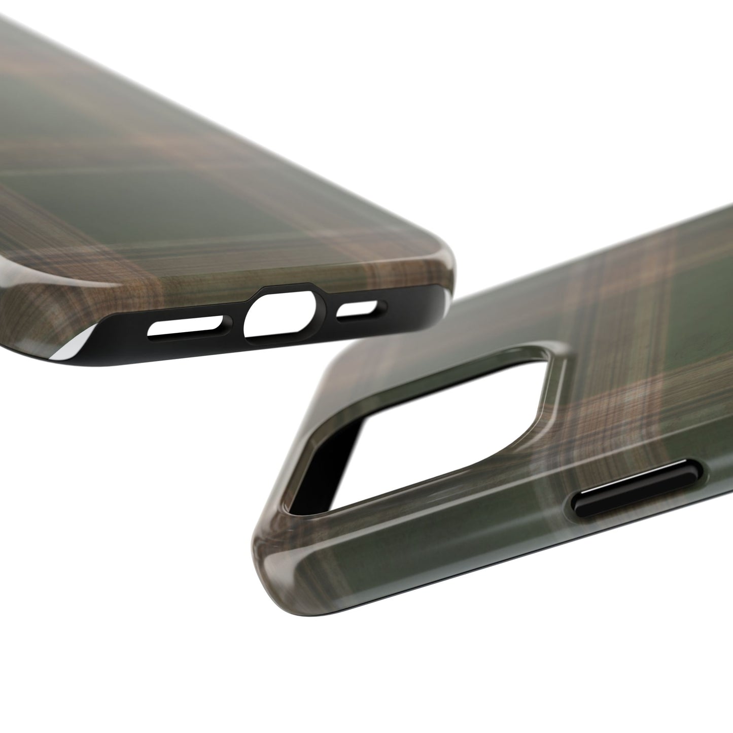 Mossy Plaid Phone Case