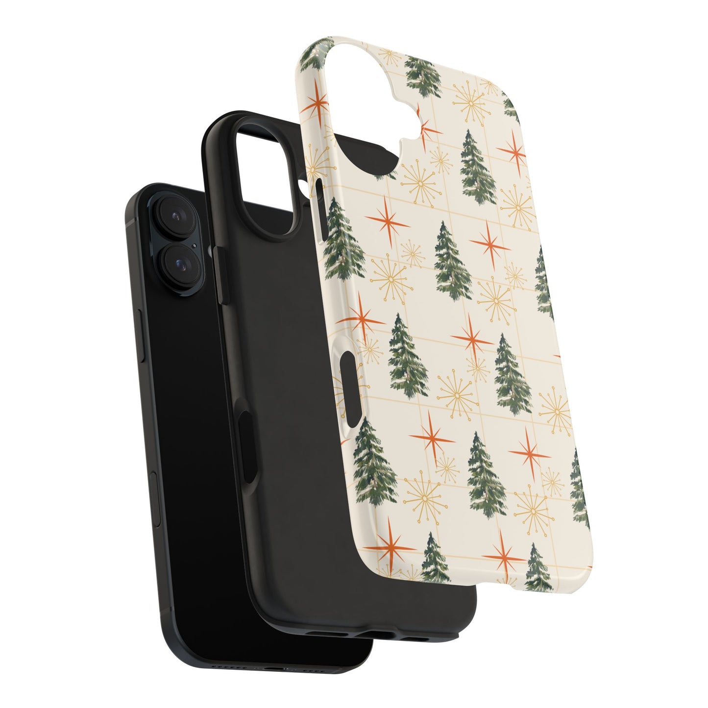 Mid Century Tree Phone Case