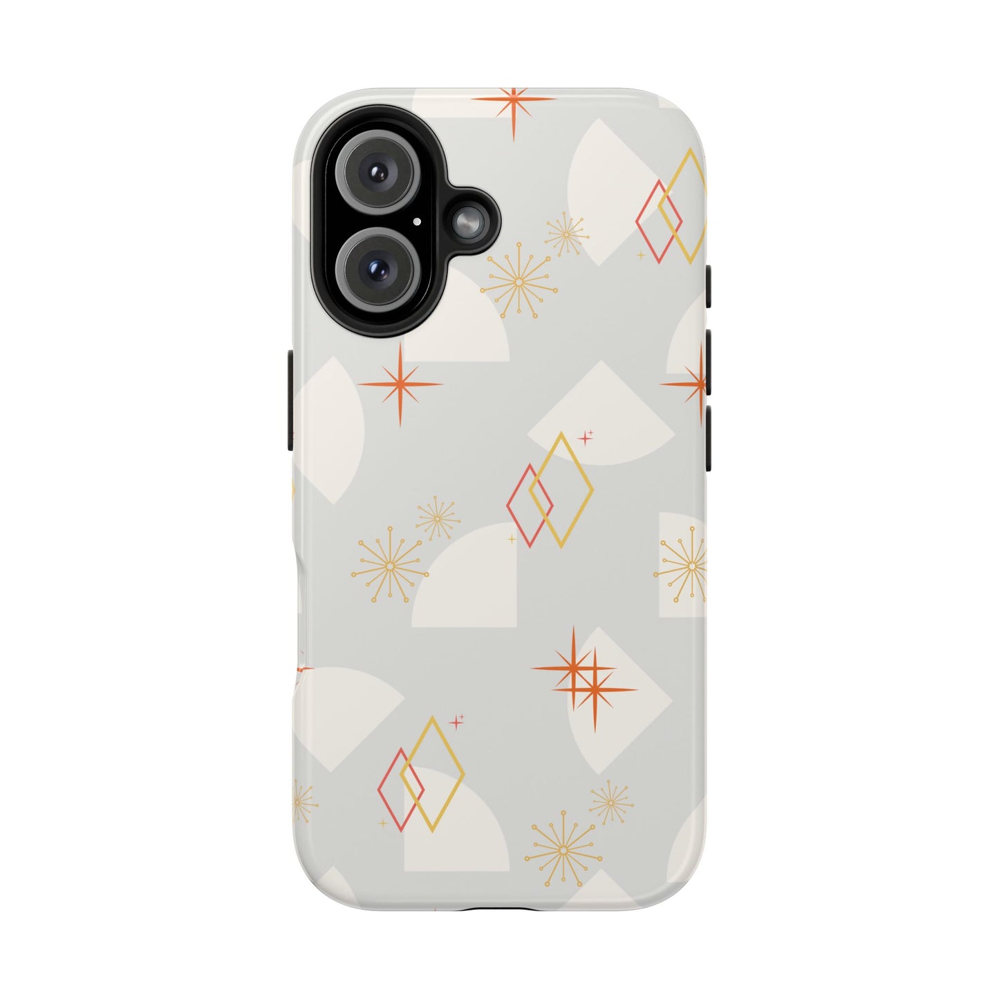 Mid Century Powder Blue Phone Case
