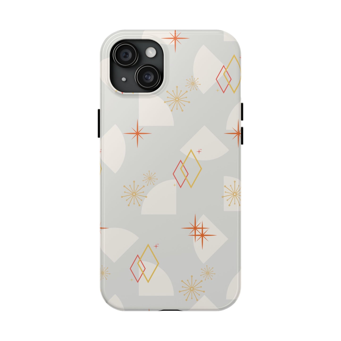 Mid Century Powder Blue Phone Case