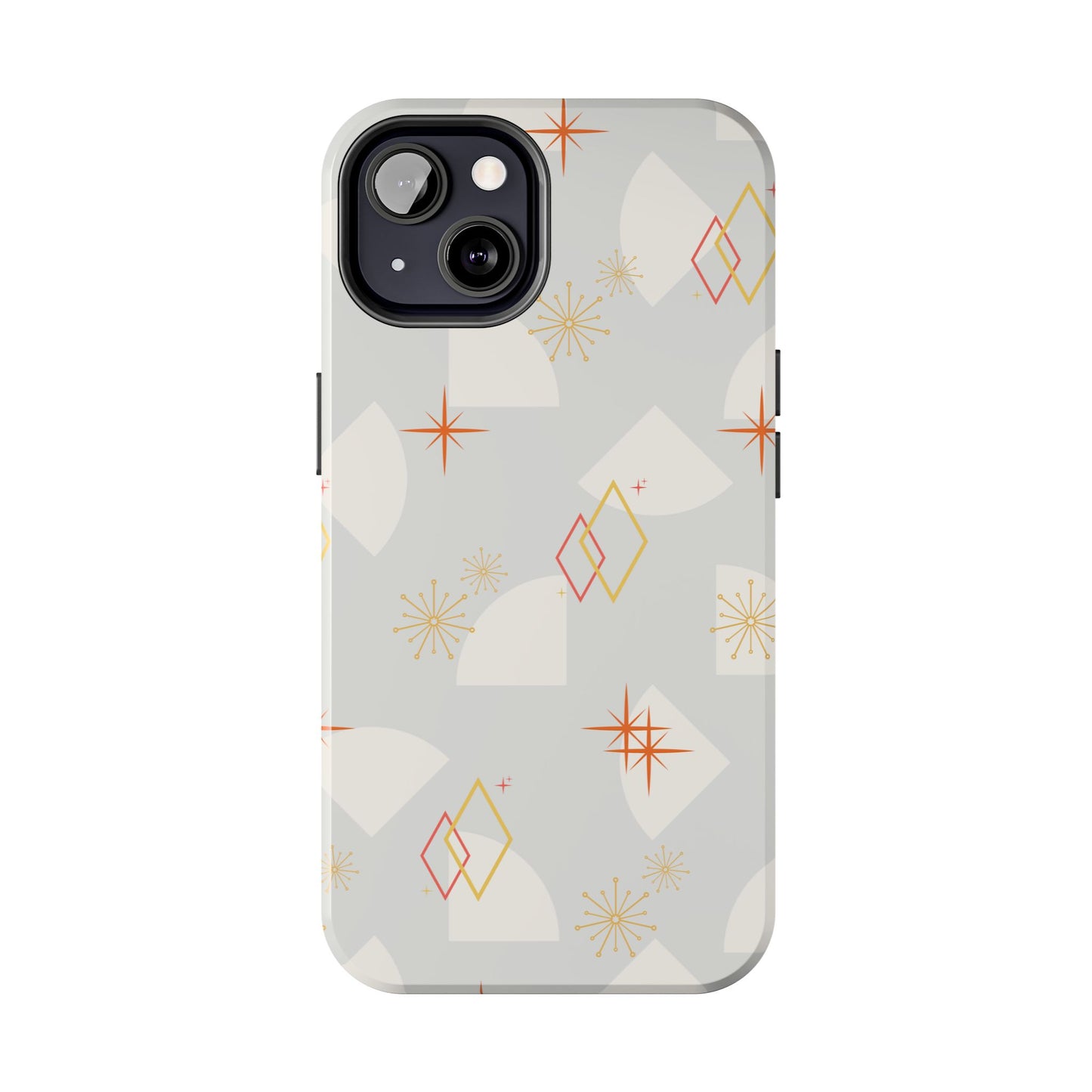 Mid Century Powder Blue Phone Case
