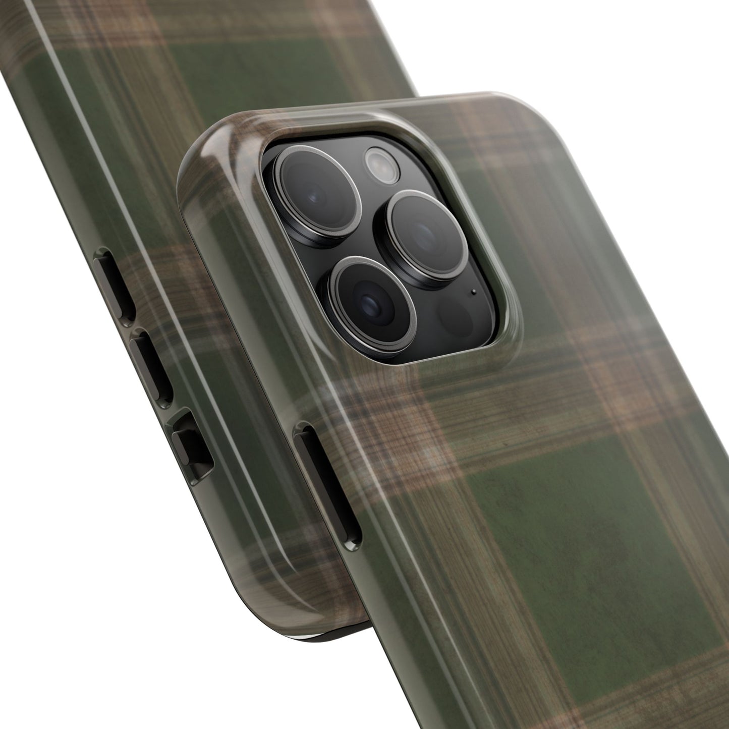 Mossy Plaid Phone Case