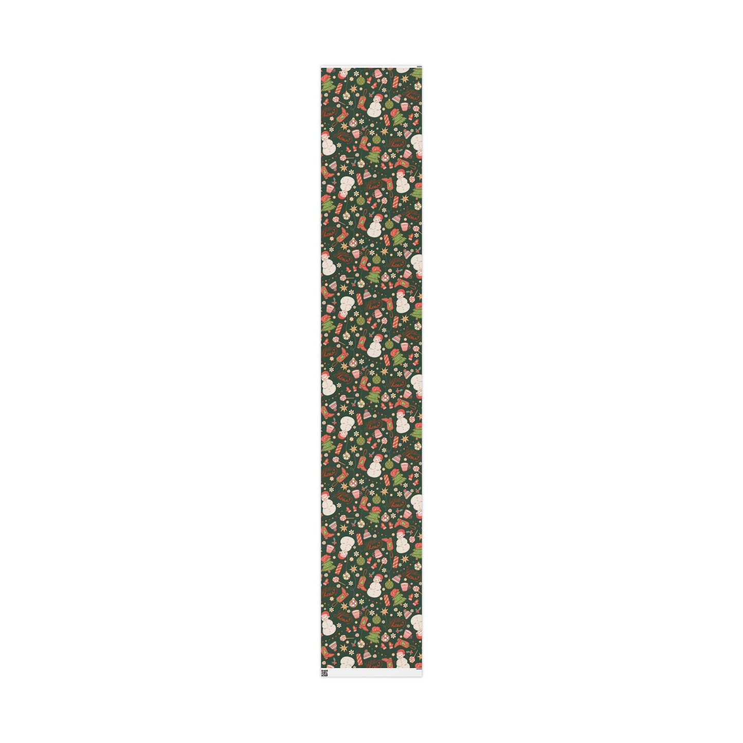 Yee Haw Snowman Wrapping Paper