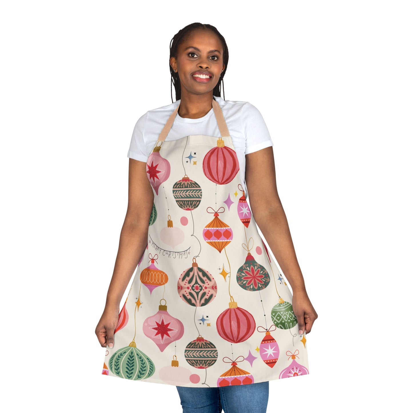 Mid Century Ornament Apron