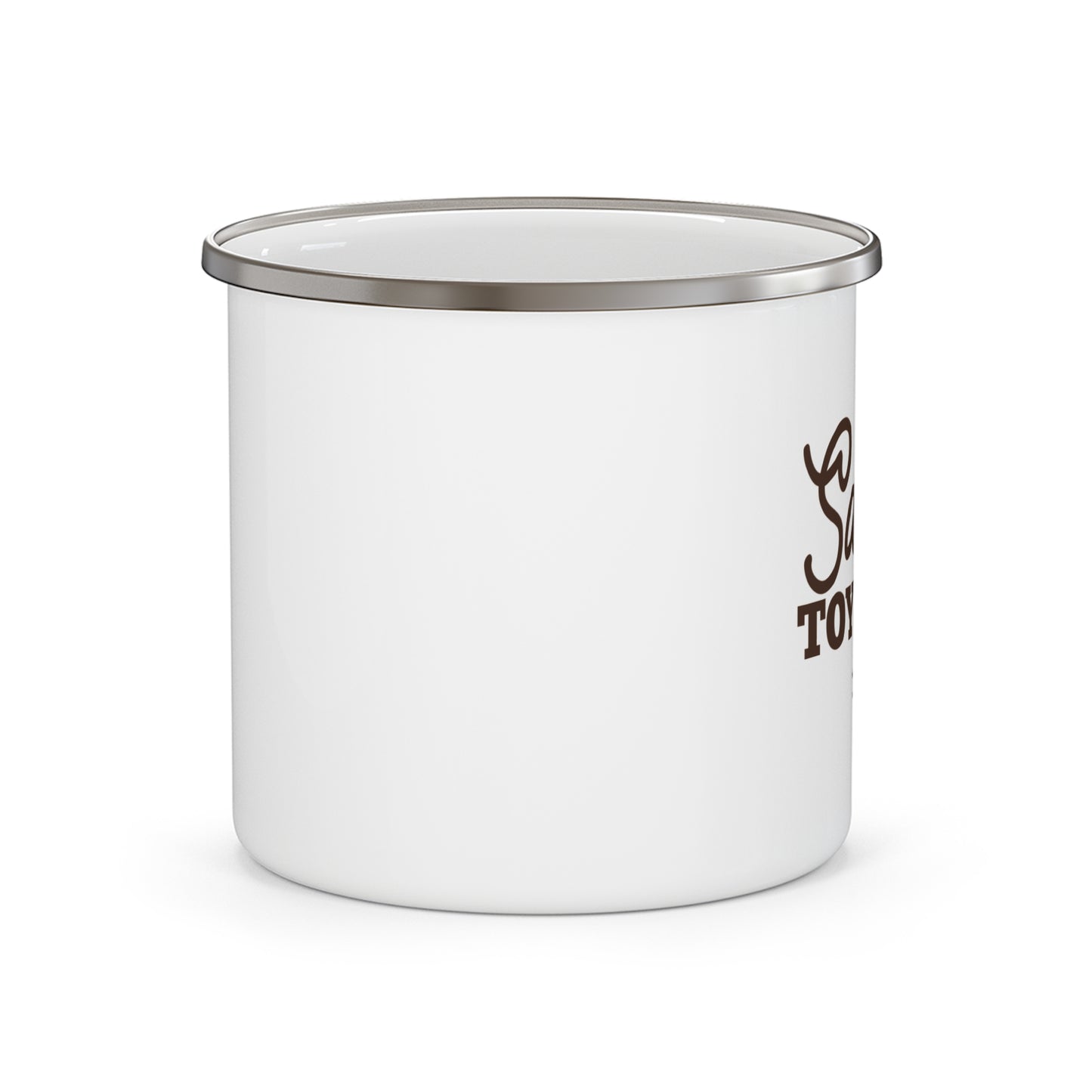 Santa Toy Shop Camping Mug