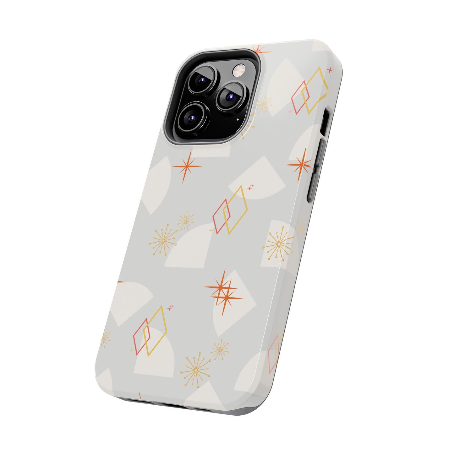 Mid Century Powder Blue Phone Case
