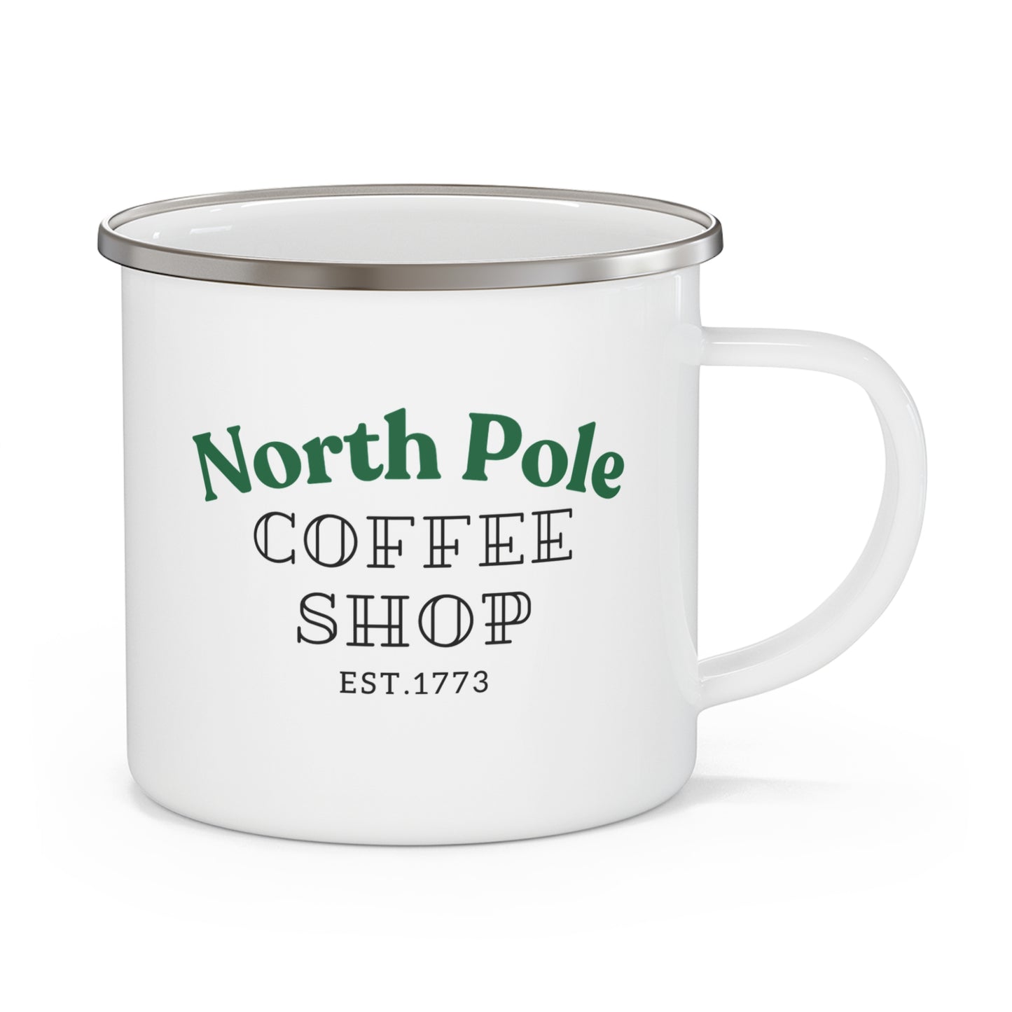 North Pole Coffee Camping Mug