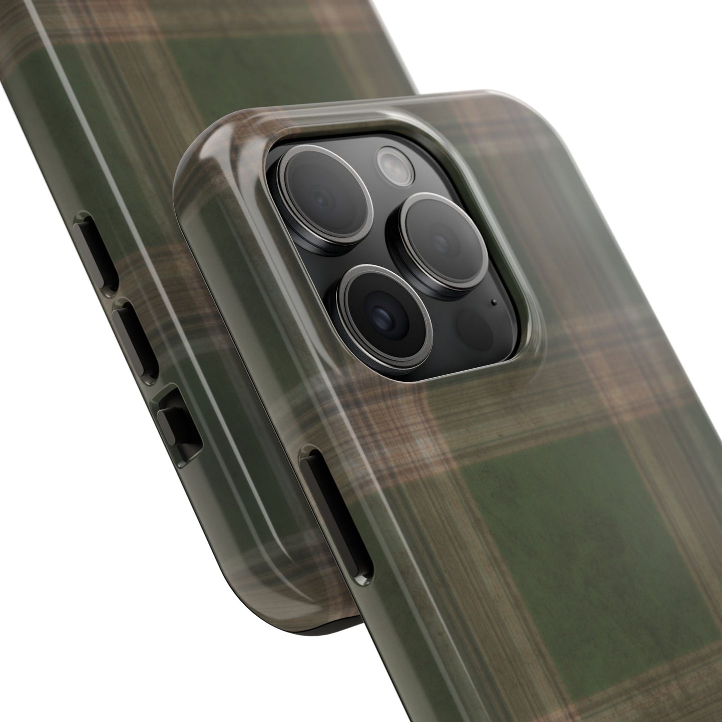 Mossy Plaid Phone Case