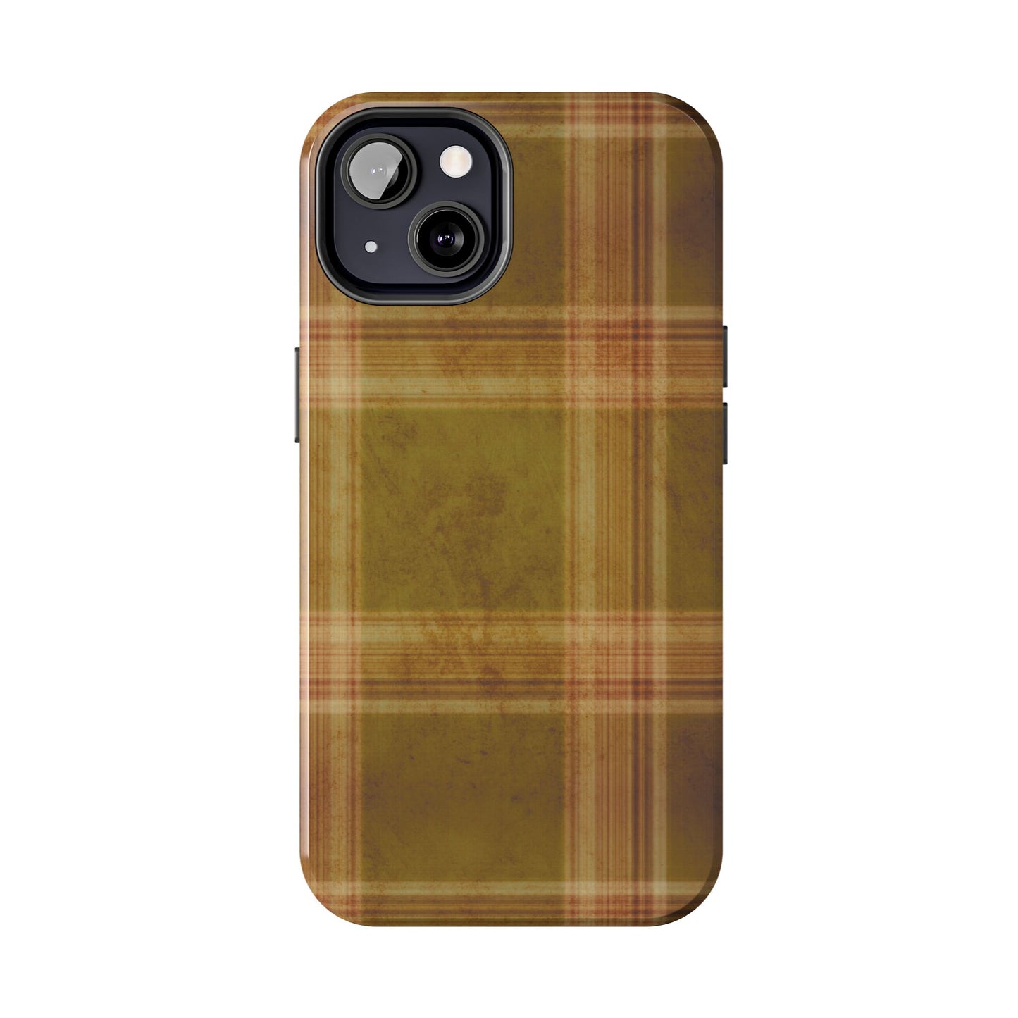 Amber Plaid Phone Case
