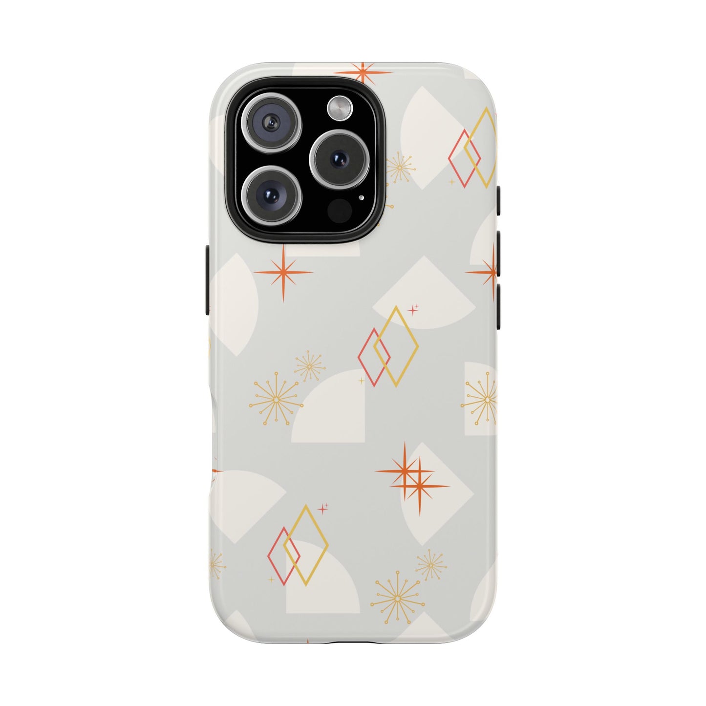 Mid Century Powder Blue Phone Case