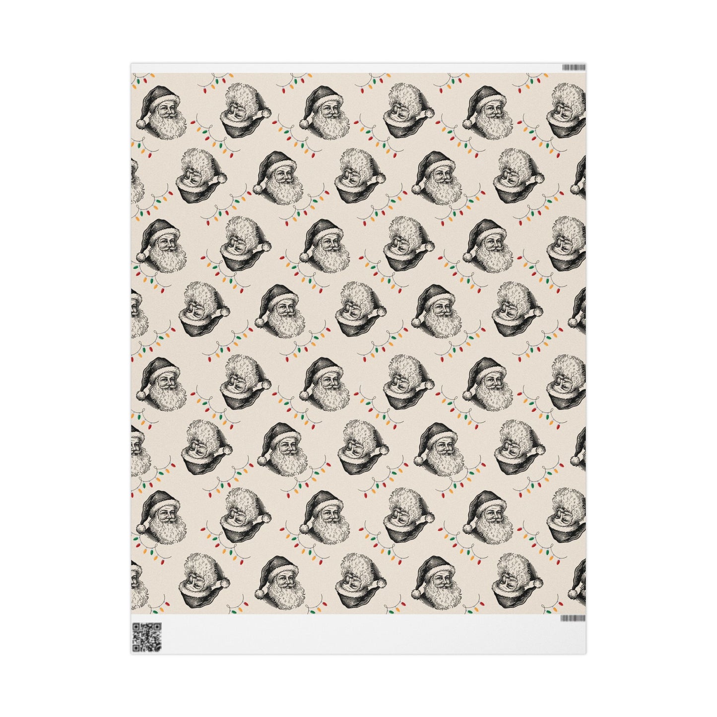Vintage Santa Wrapping Paper