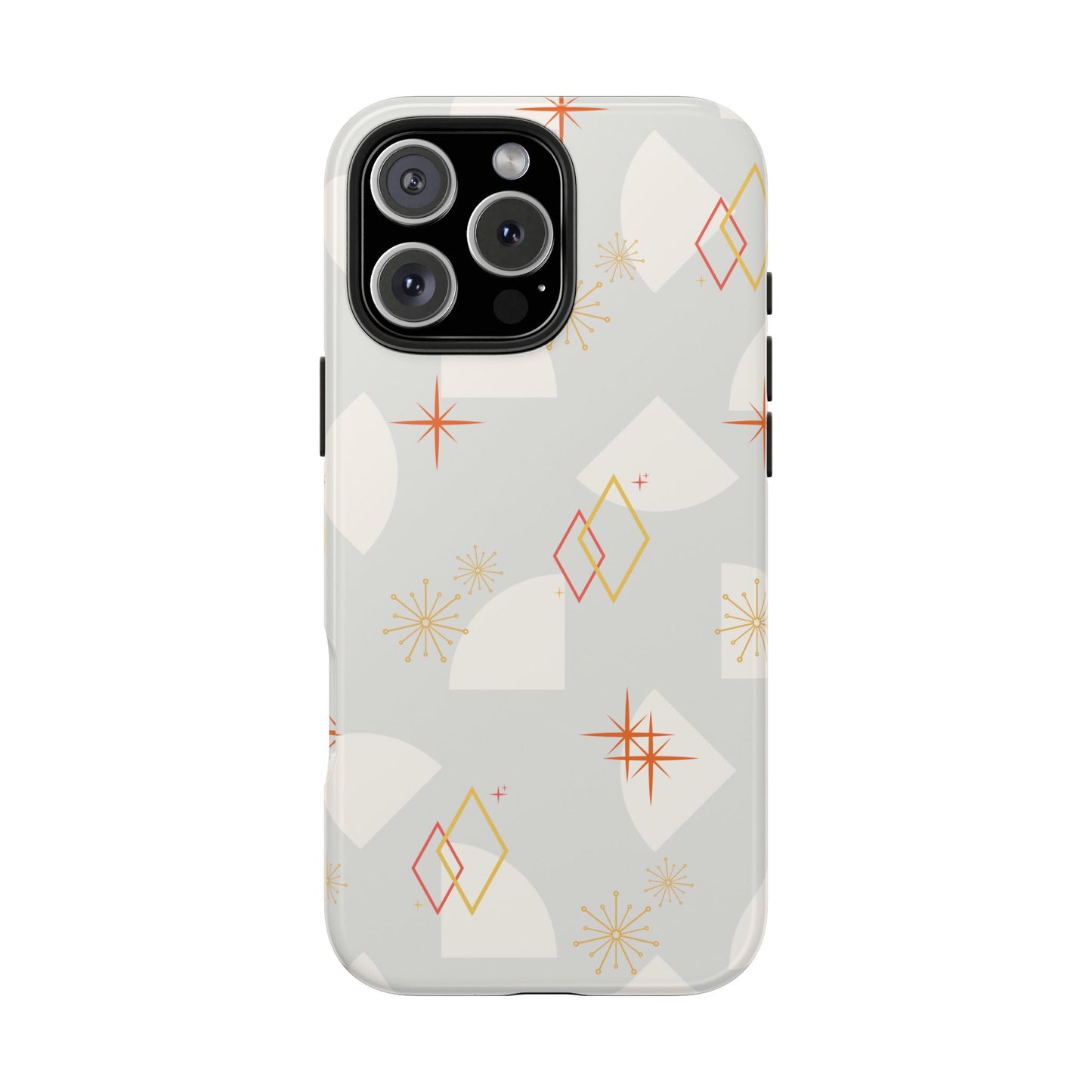 Mid Century Powder Blue Phone Case
