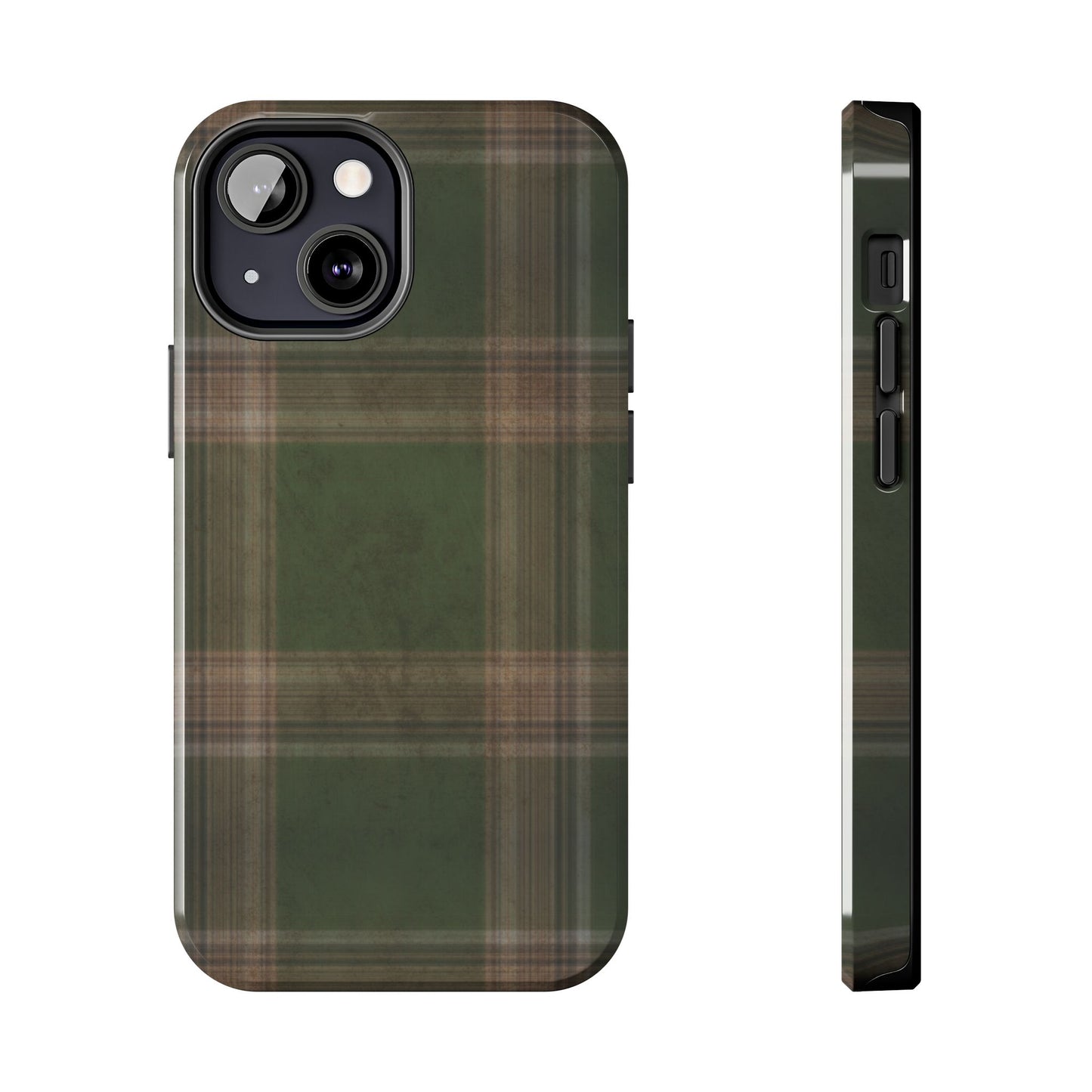 Mossy Plaid Phone Case