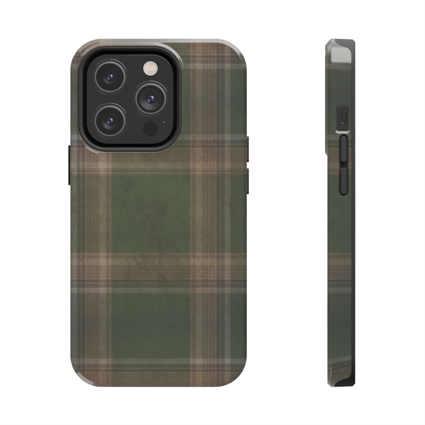 Mossy Plaid Phone Case