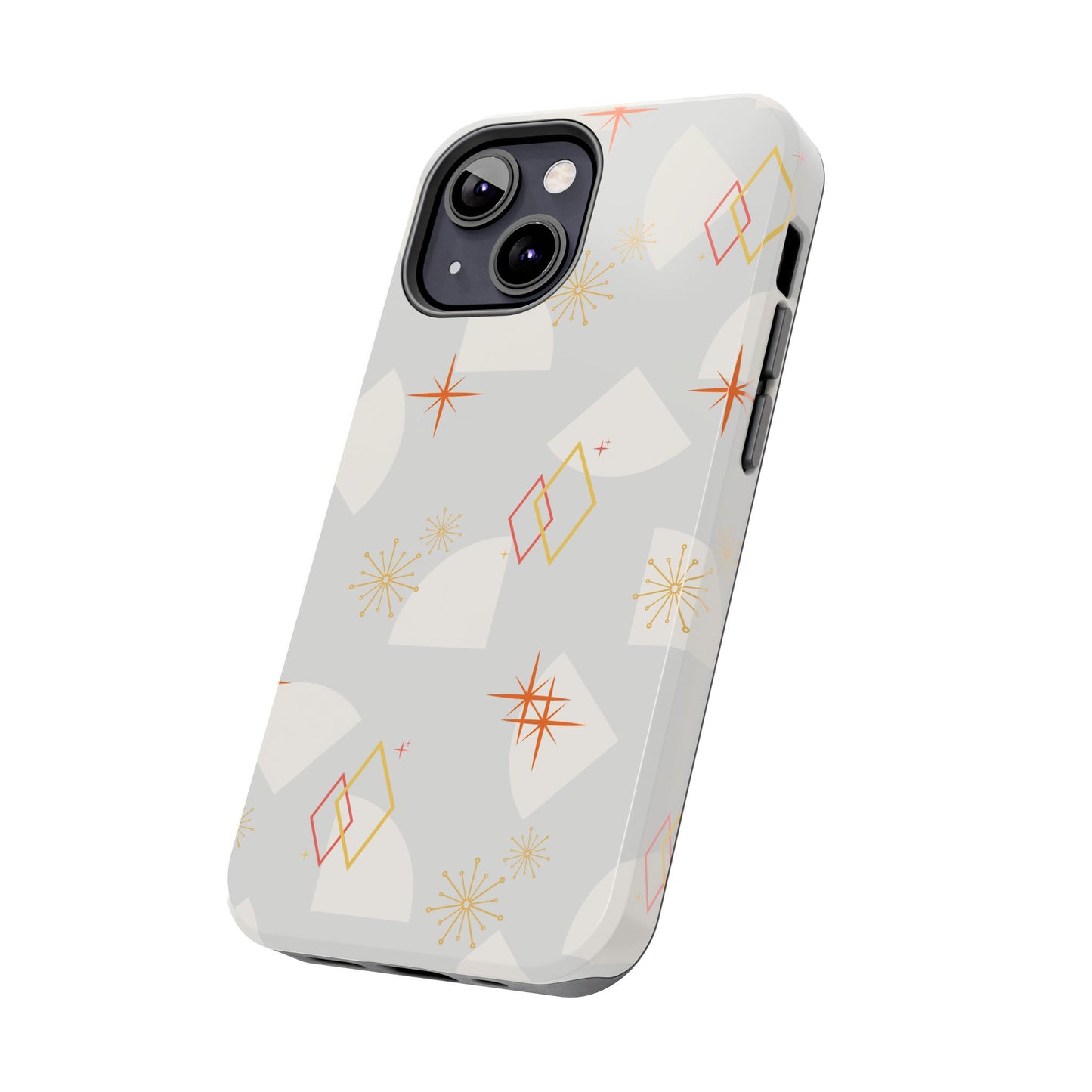 Mid Century Powder Blue Phone Case