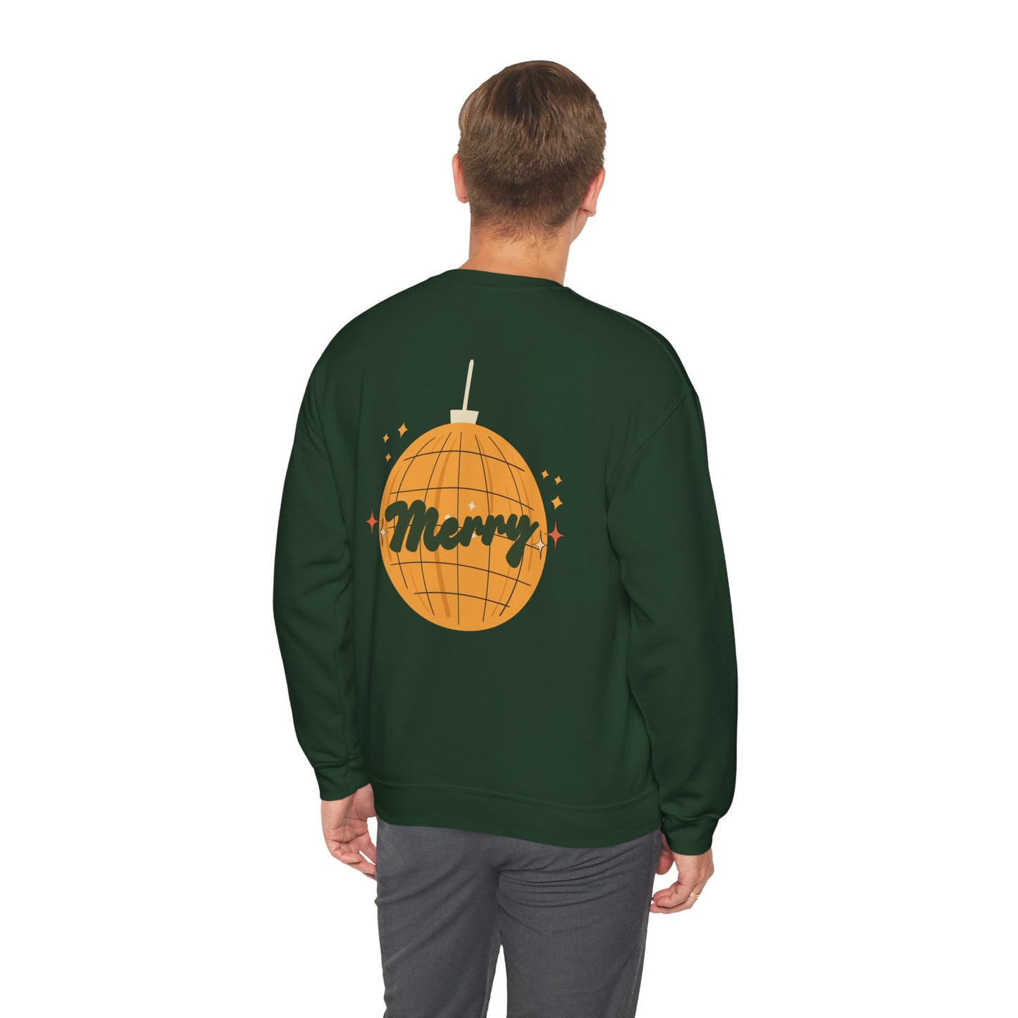 Retro Merry Sweatshirt (Unisex)