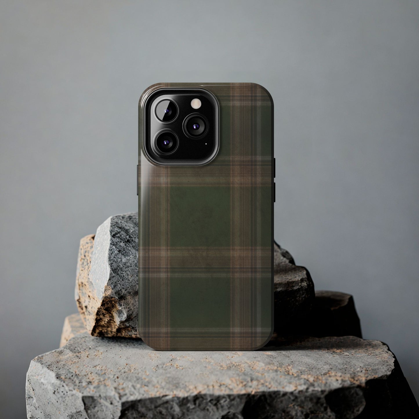 Mossy Plaid Phone Case