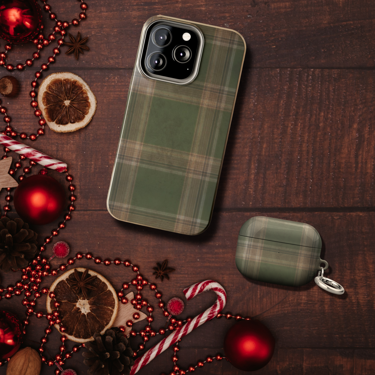 Mossy Plaid AirPods®