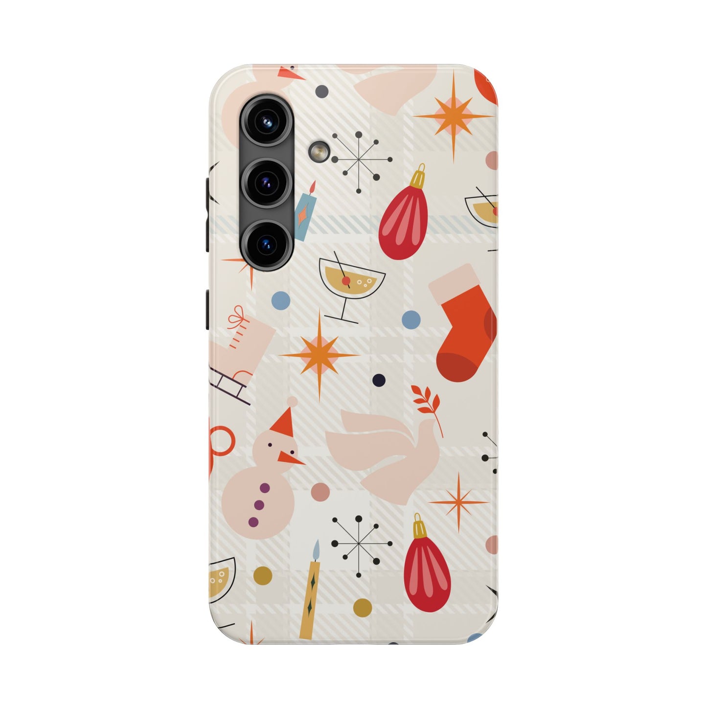 Mid Century Dove Phone Case