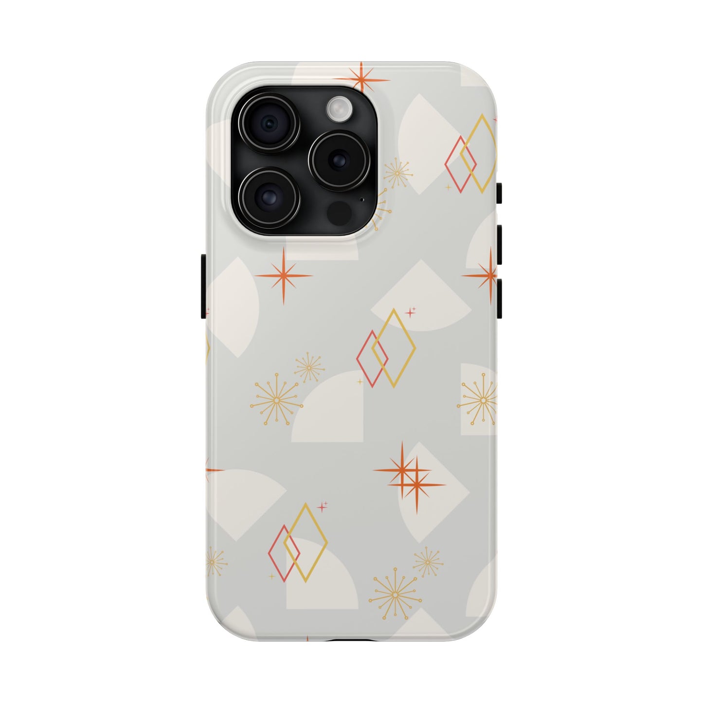 Mid Century Powder Blue Phone Case