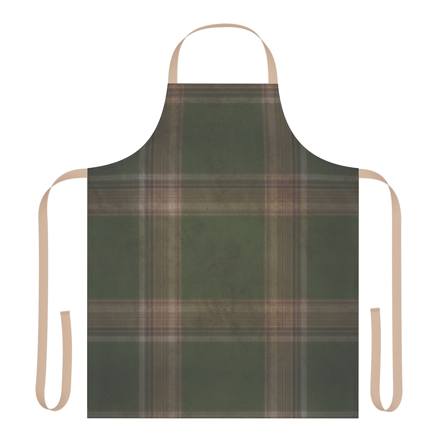 Mossy Plaid Apron