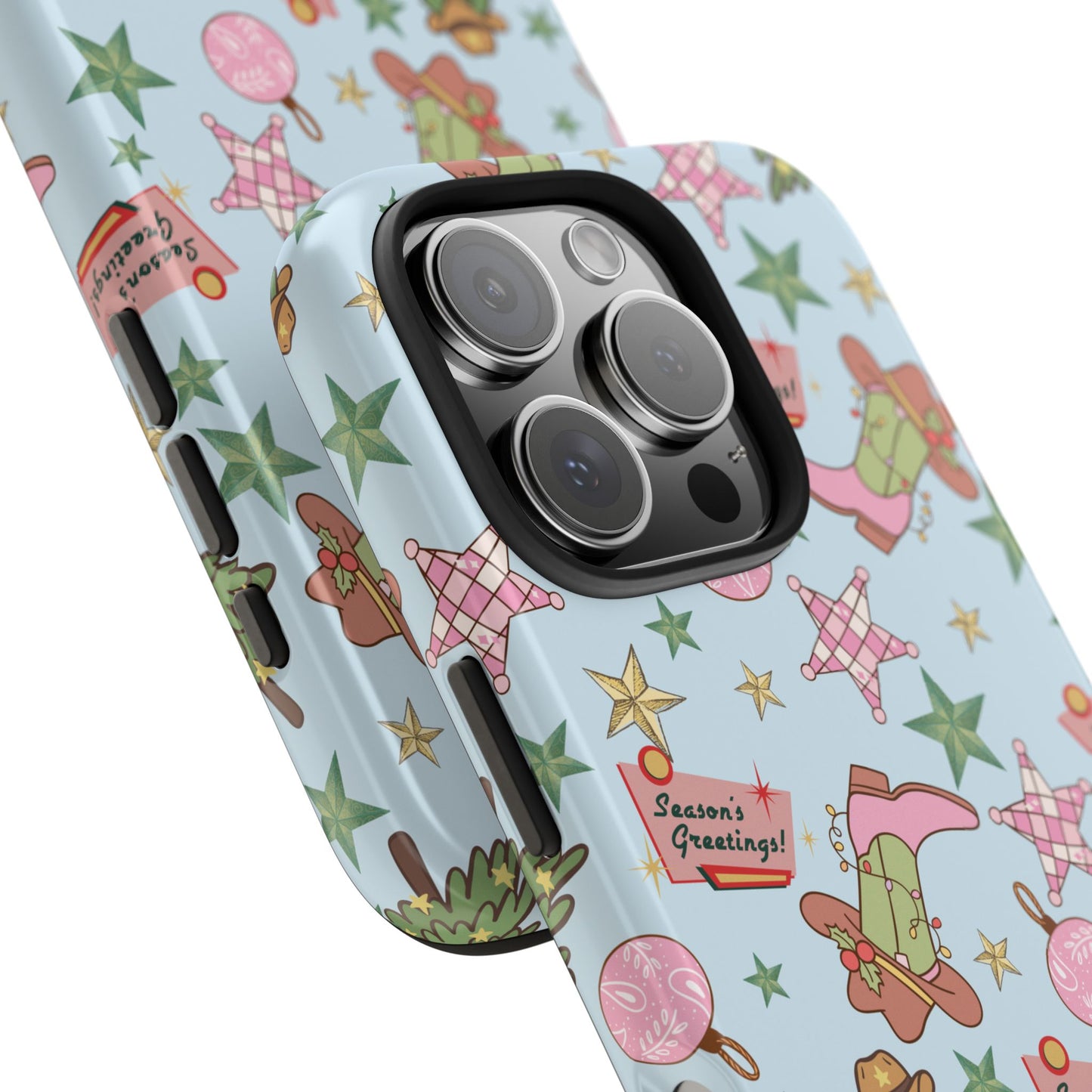 Blue Howdy Phone Case