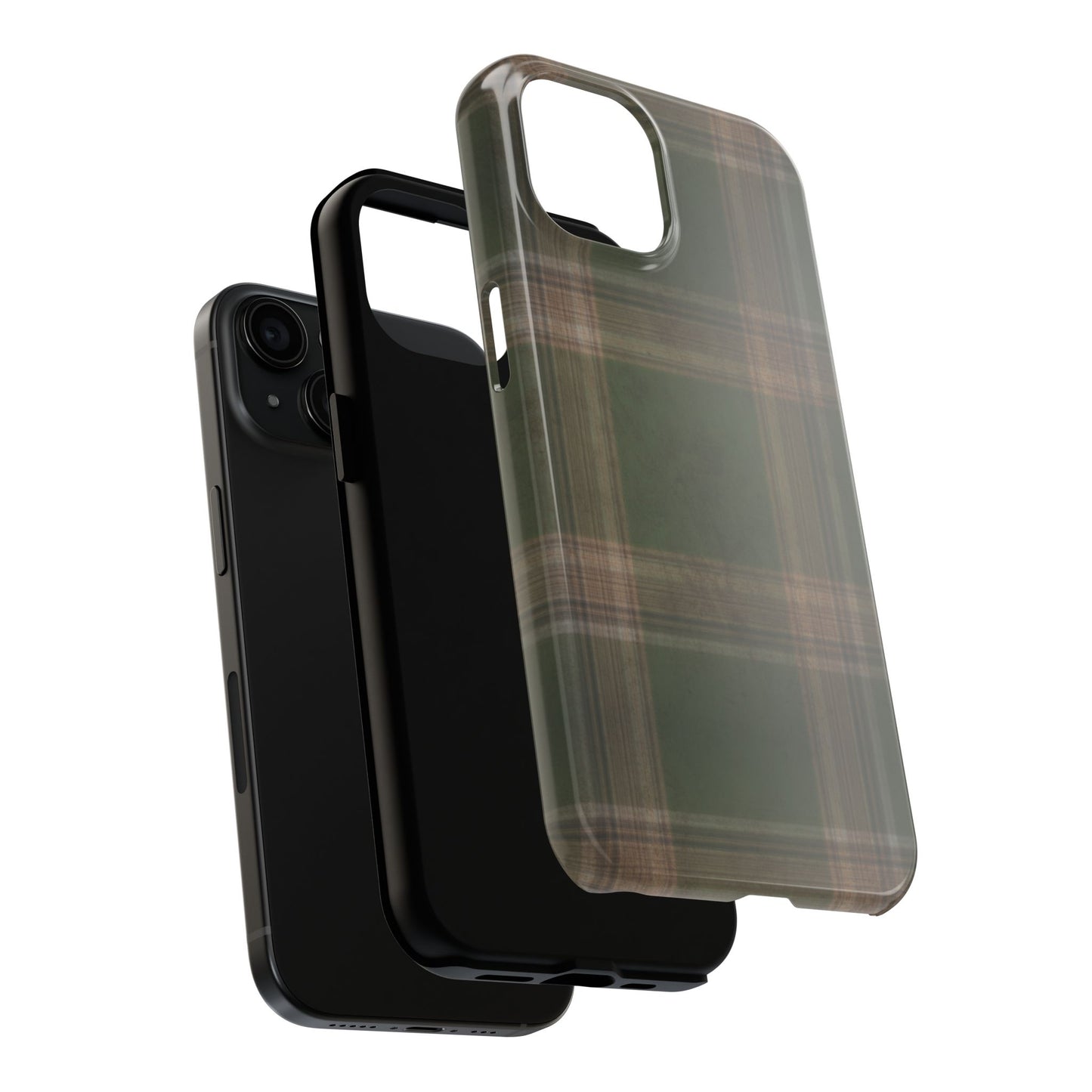 Mossy Plaid Phone Case