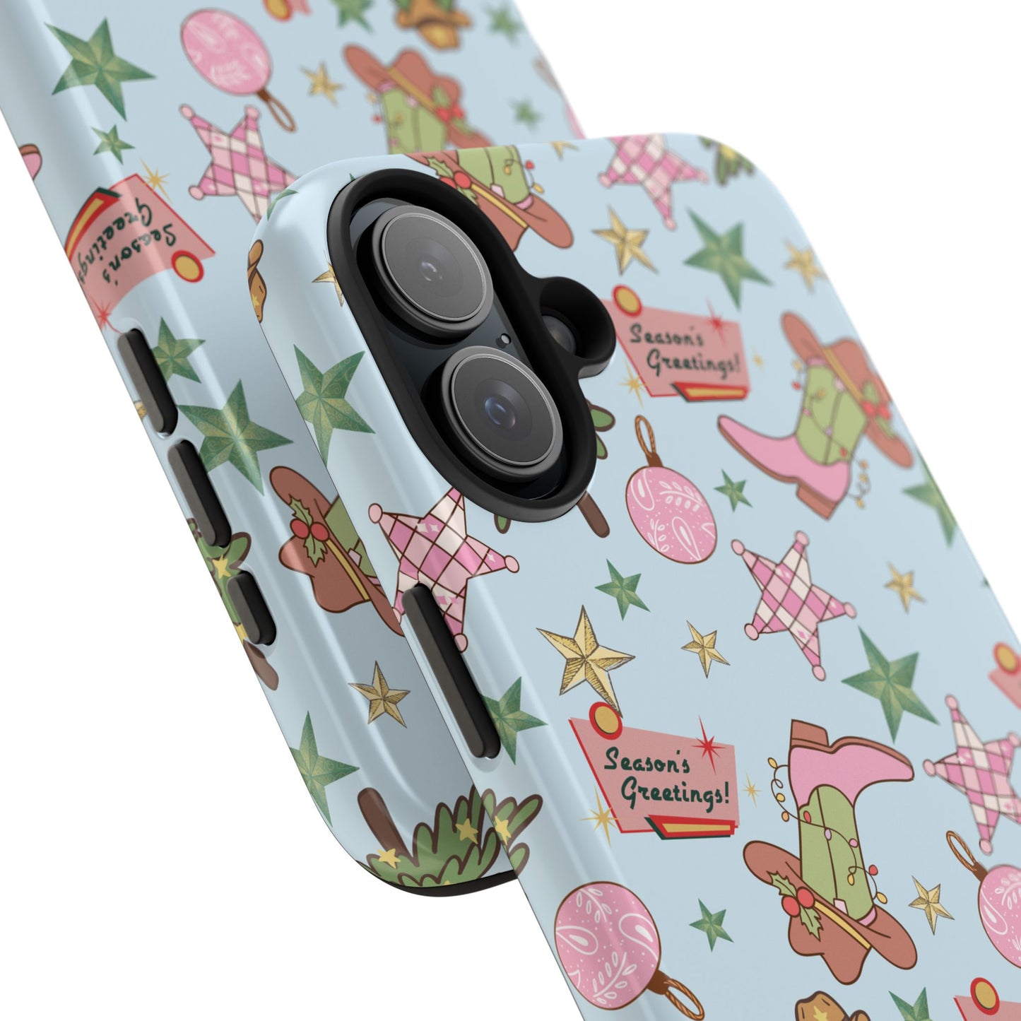 Blue Howdy Phone Case