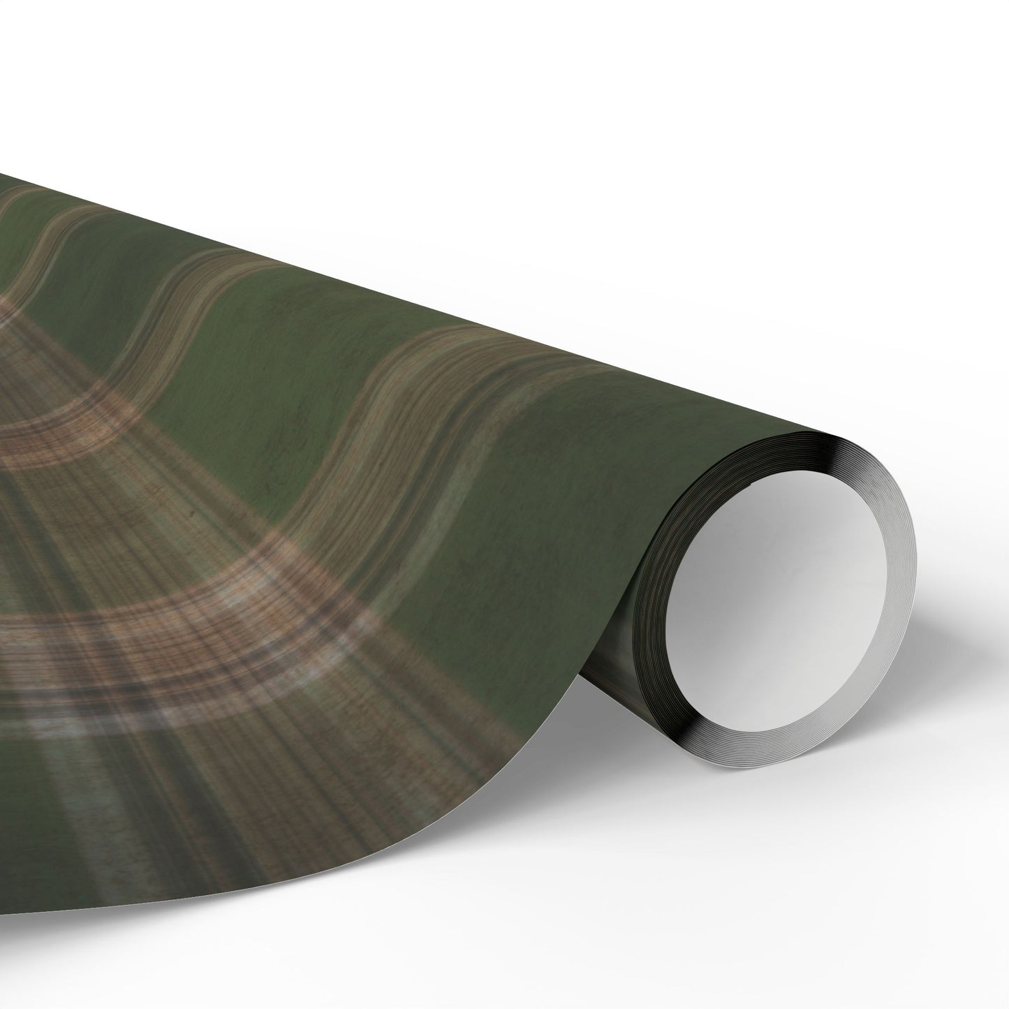 Mossy Plaid Wrapping Paper